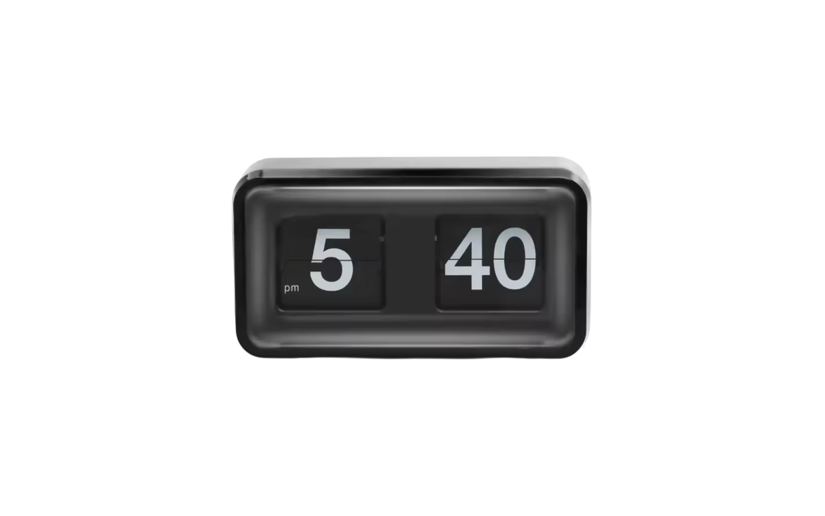 PLAIDA | Modern Minimalist Flip Clock
