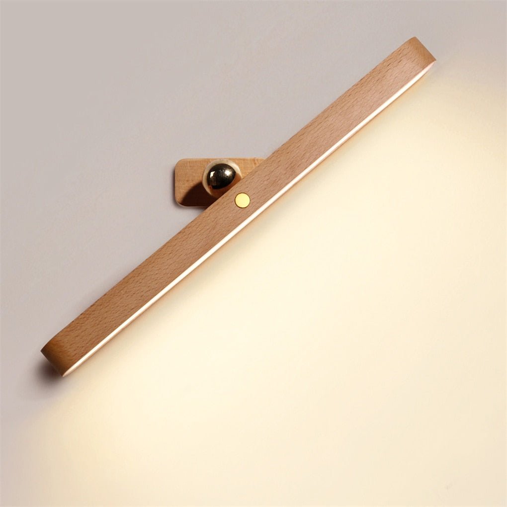Cordless Wood Light Bar – Portable Touch Lamp