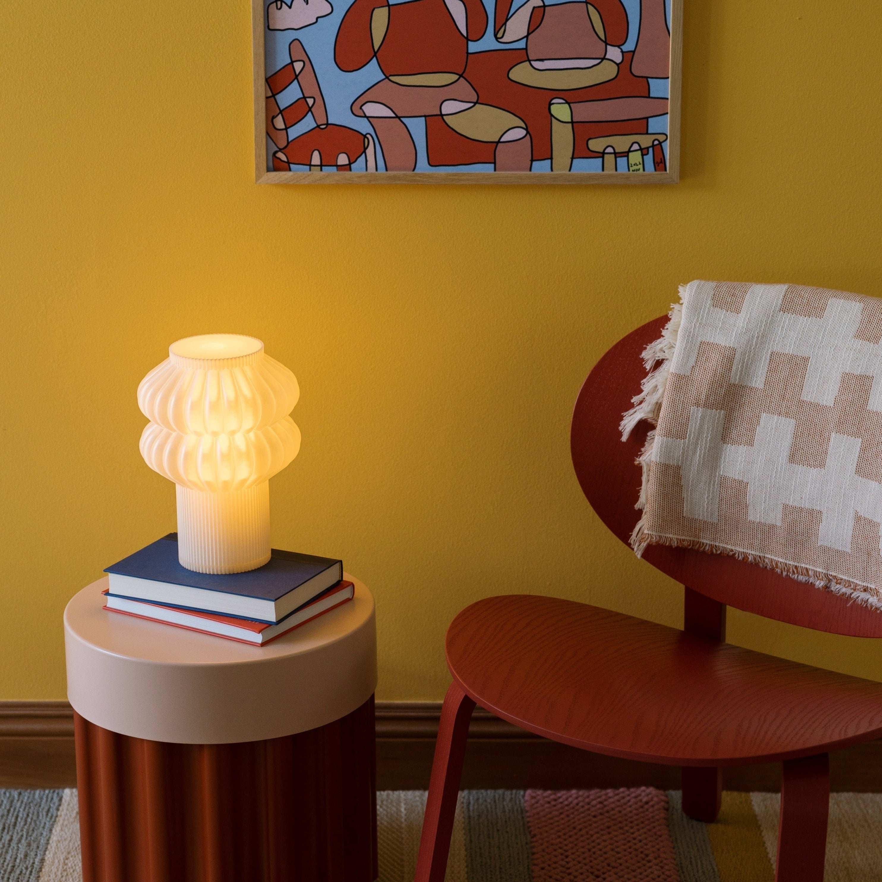 Oppi Table Lamp - Modern 3D Printed LED Light
