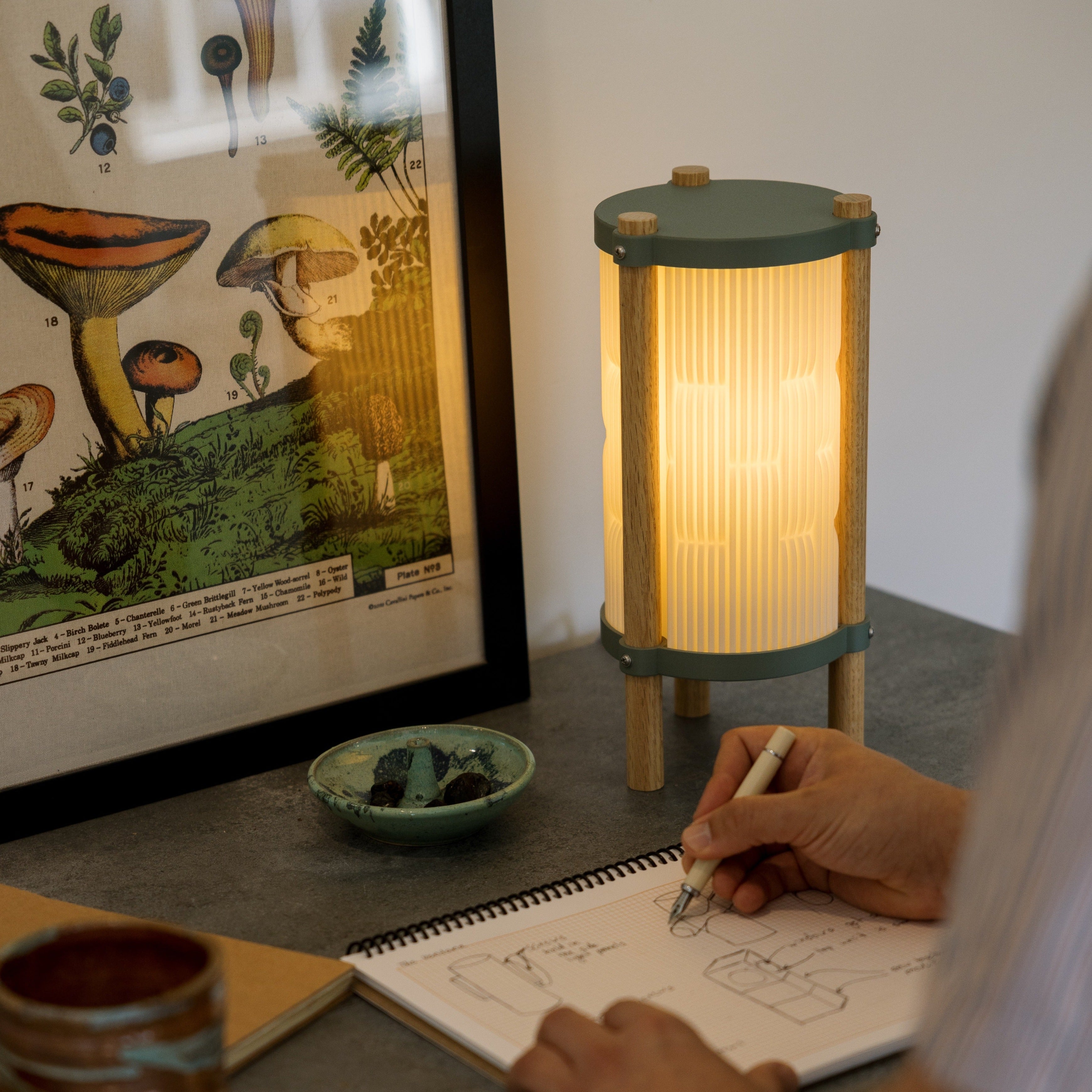 Toro Table Lamp - Modern Oak Wood Lamp | Eco Friendly Lighting