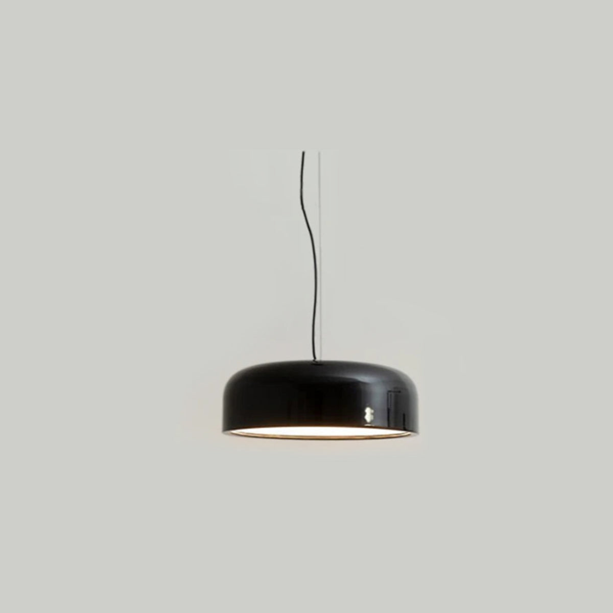 Metal Dome Pendant Light - Adjustable Cord Ceiling Fixture