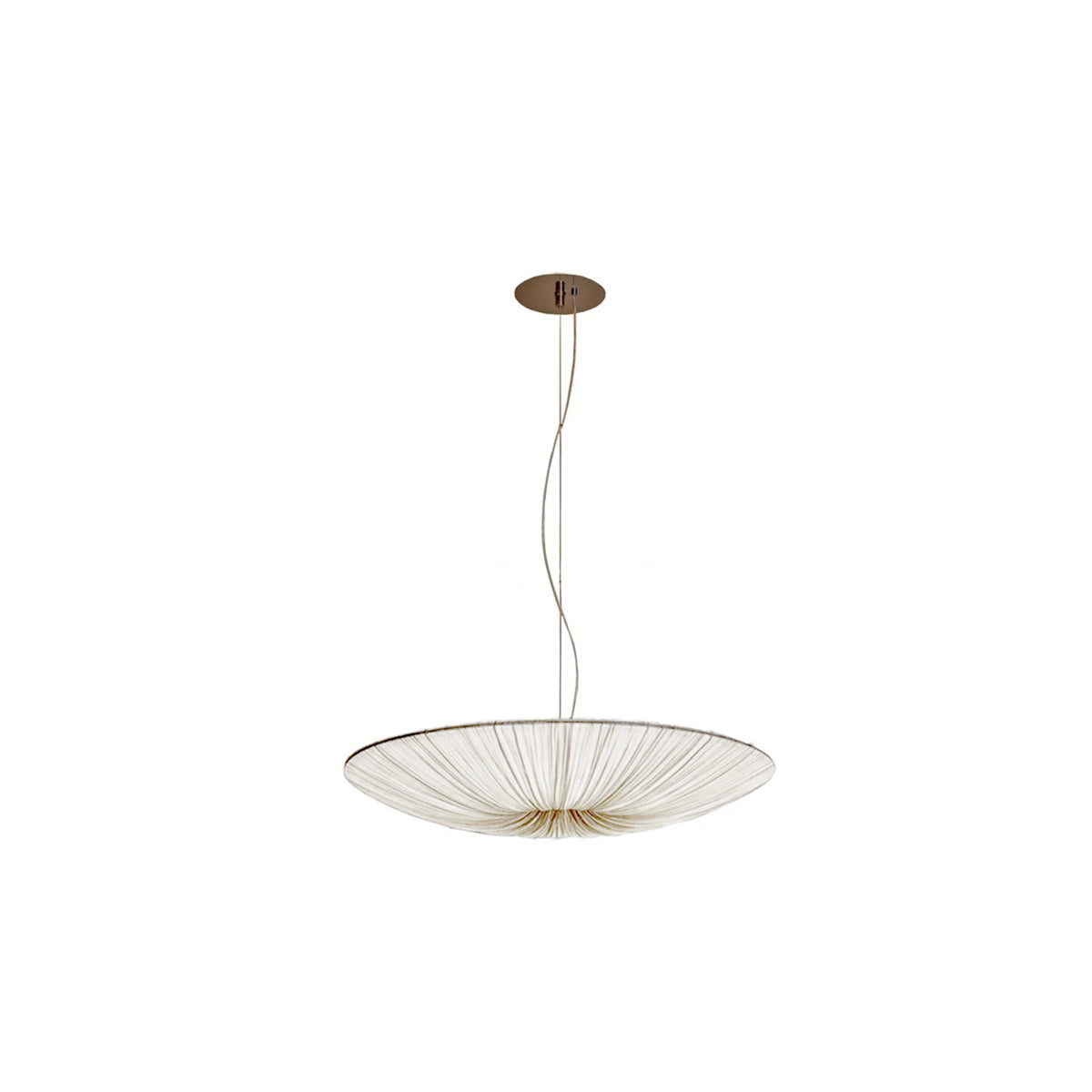 Fabric Pendant Chandelier – Japanese Wabi-Sabi Lighting Fixture