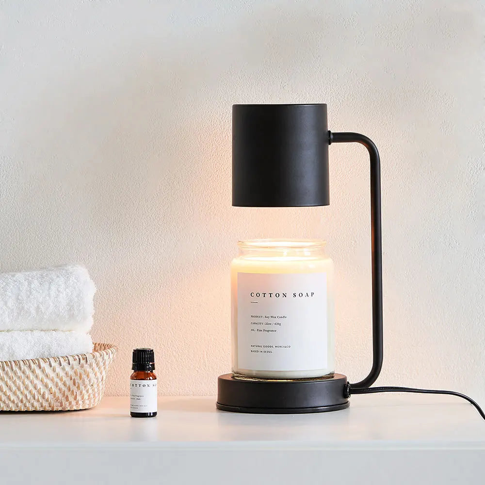 Dimmable Candle Warmer - Nordic Minimalistic Metal Design