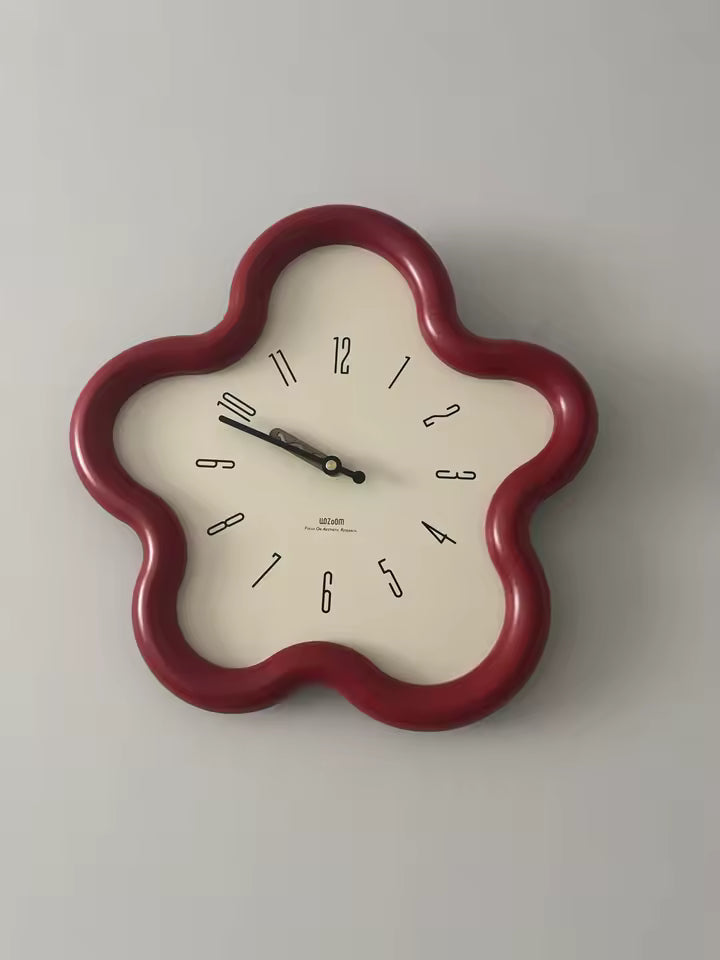 Style Flip Wall Clock – Minimalist Swinging Digital Clock for Living Room