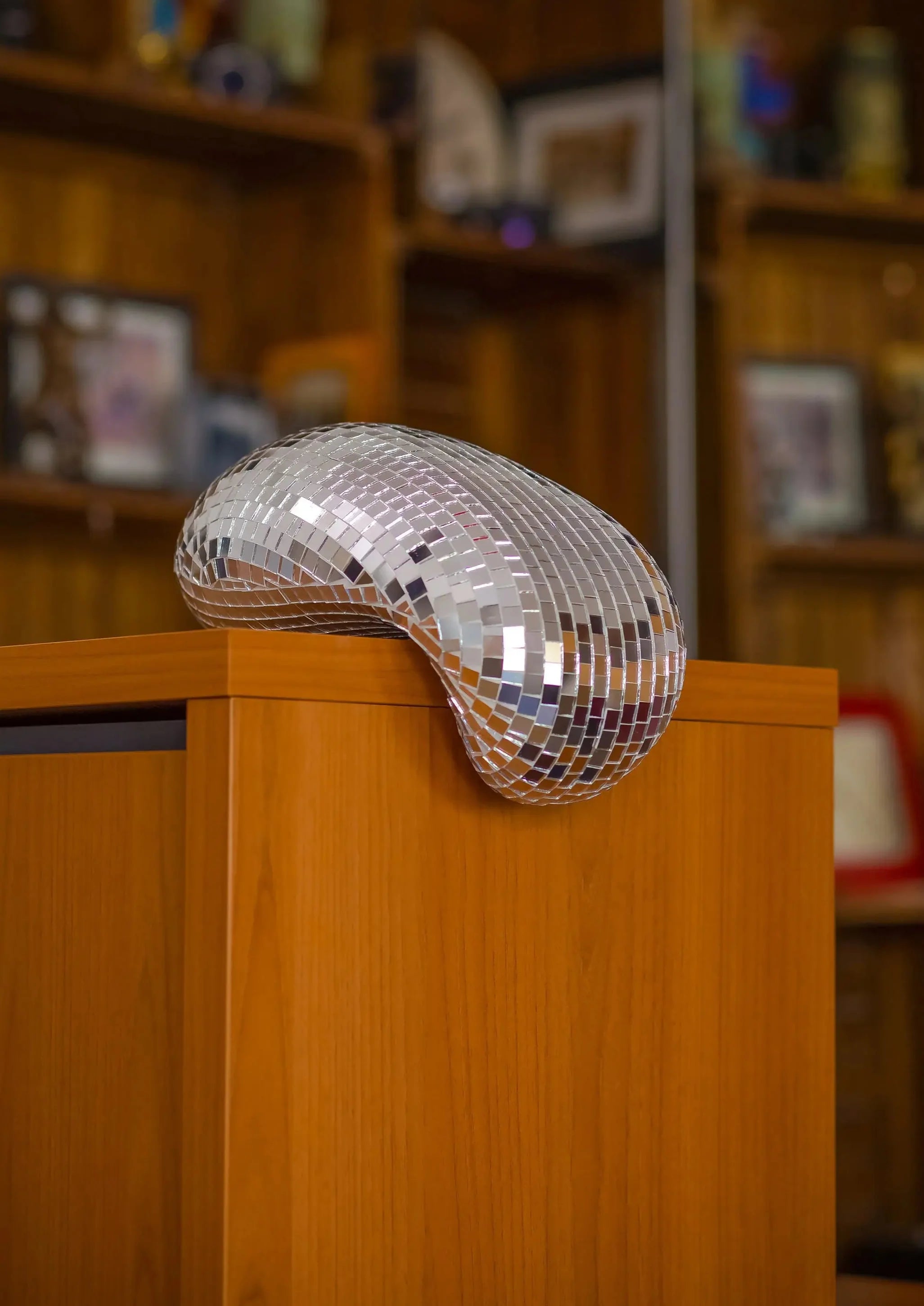 Melting Disco Ball Decorative Wall Clock - Modern Home Decor