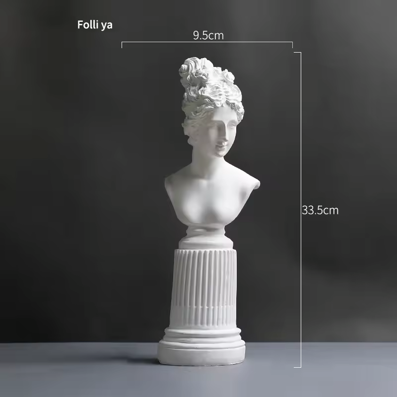 Art Plaster Statues – Classical Bust Sculptures