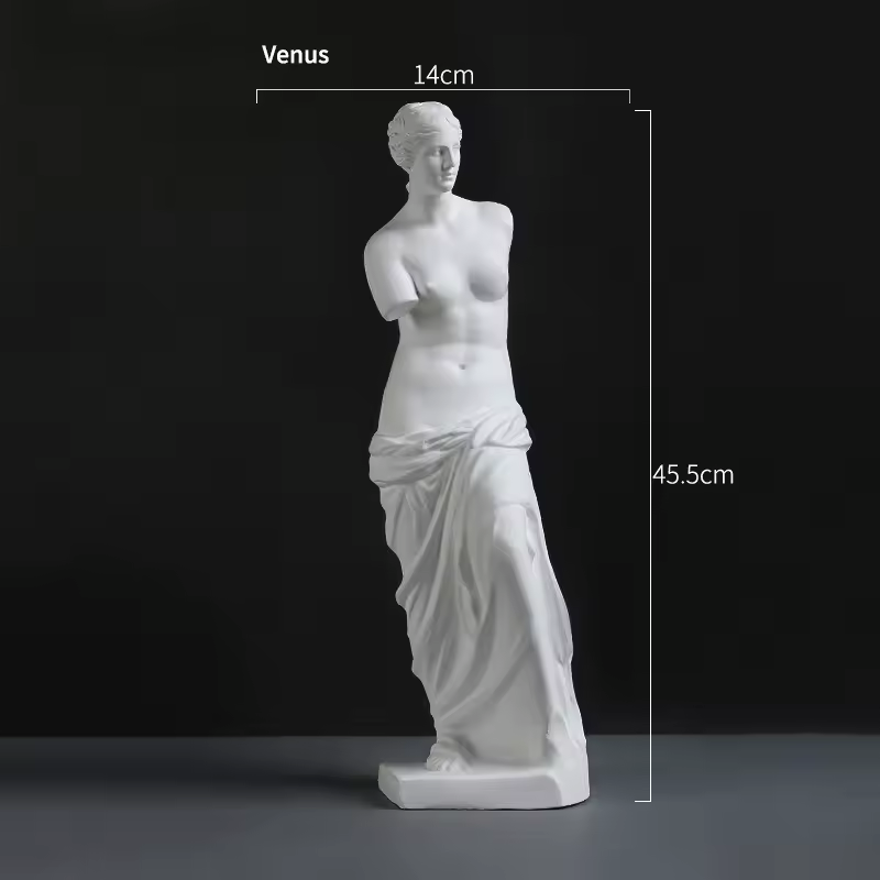 Art Plaster Statues – Classical Bust Sculptures