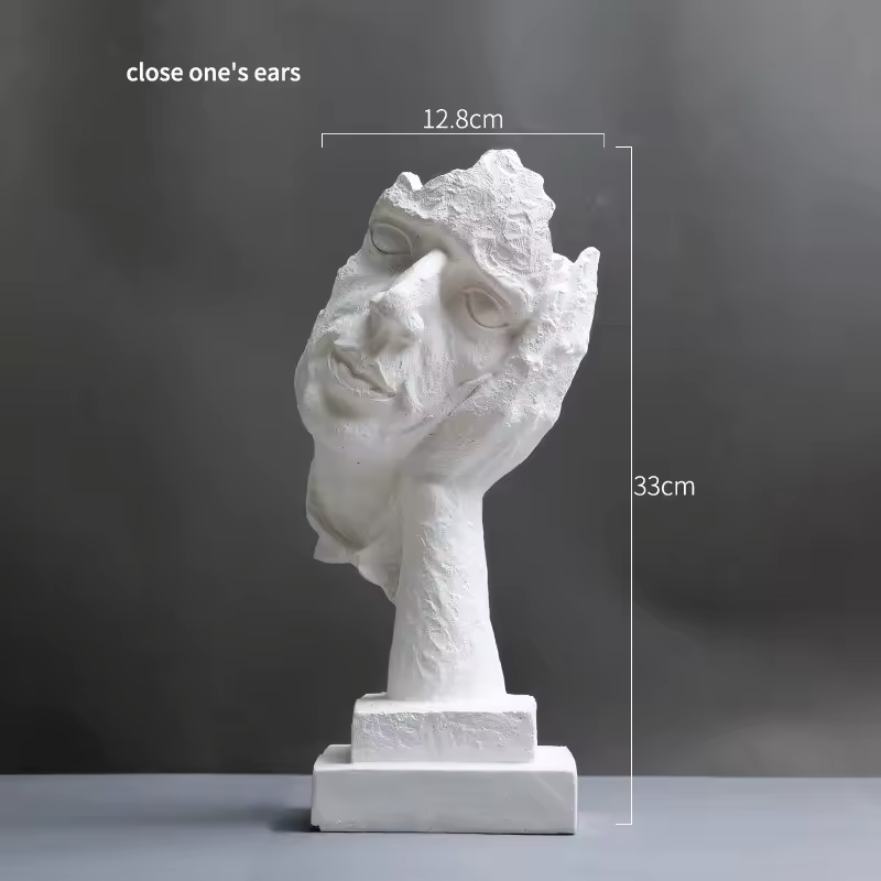 Art Plaster Statues – Classical Bust Sculptures