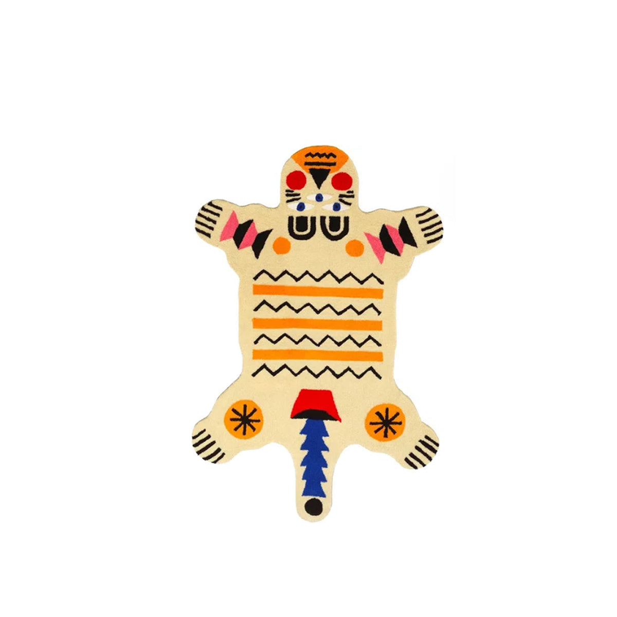 Abstract Animal Rug - Soft Plush Area Mat