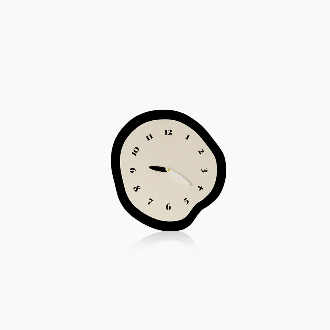 Abstract Wall Clock - Silent Pendulum Quartz Timepiece