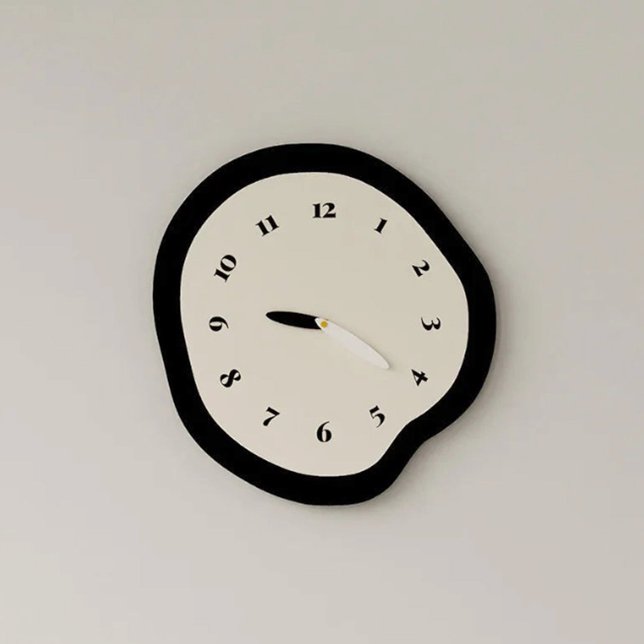 Abstract Wall Clock - Silent Pendulum Quartz Timepiece