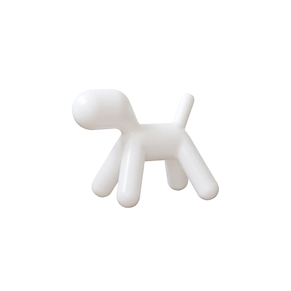 Abstract Dog Ottoman - Modern Chair Stool with Artistic Dog Design