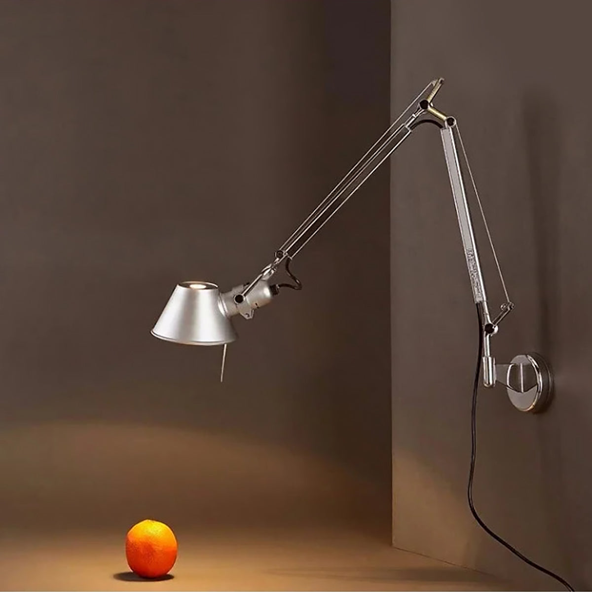 Industrial Wall Lamp | Corded Foldable Arm Sconce Light