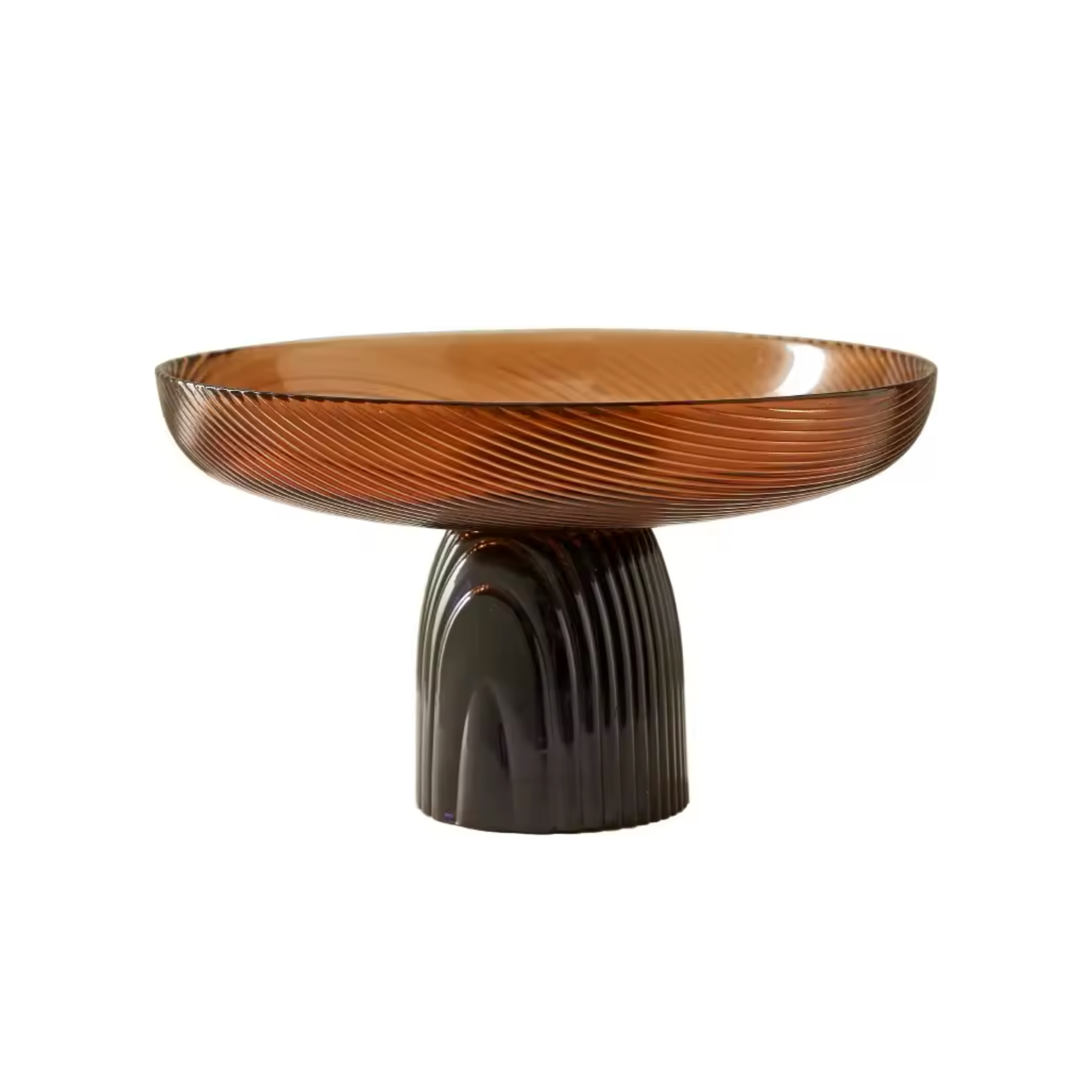 Art Glass Fruit Tray