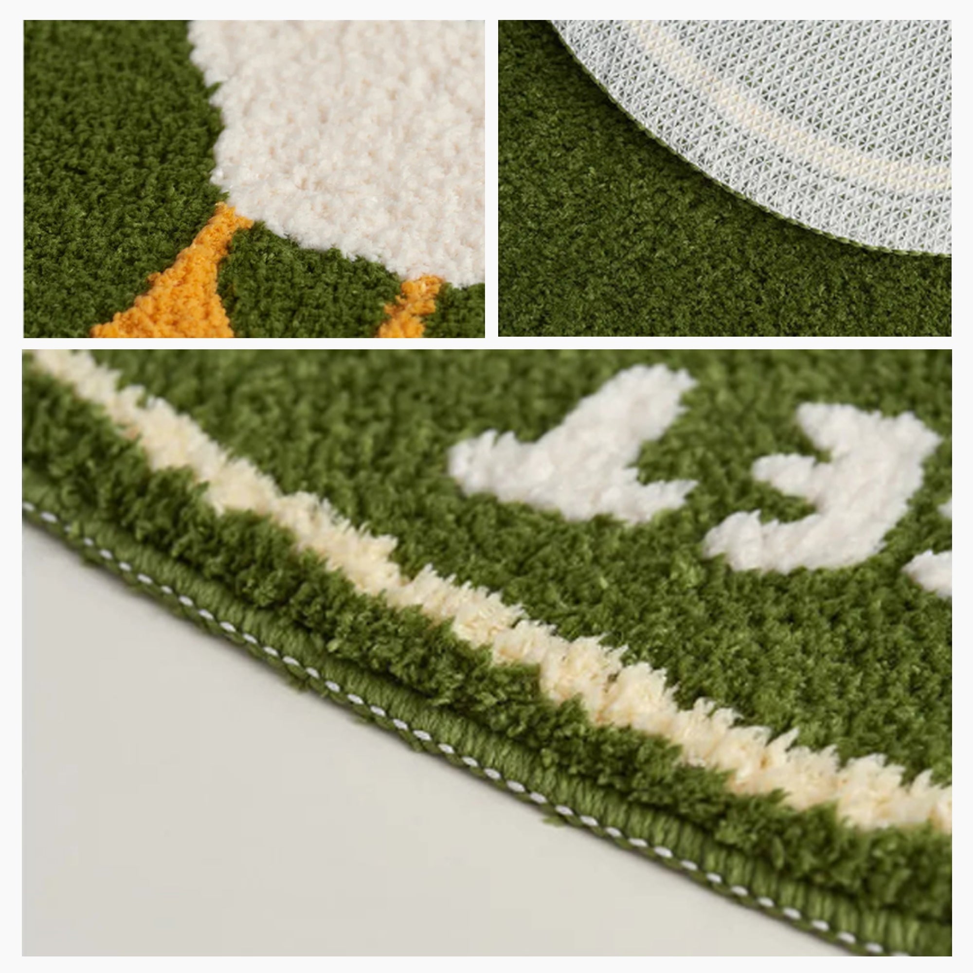 Animal Bath Mat – Cute Plush Soft Fluffy Rug