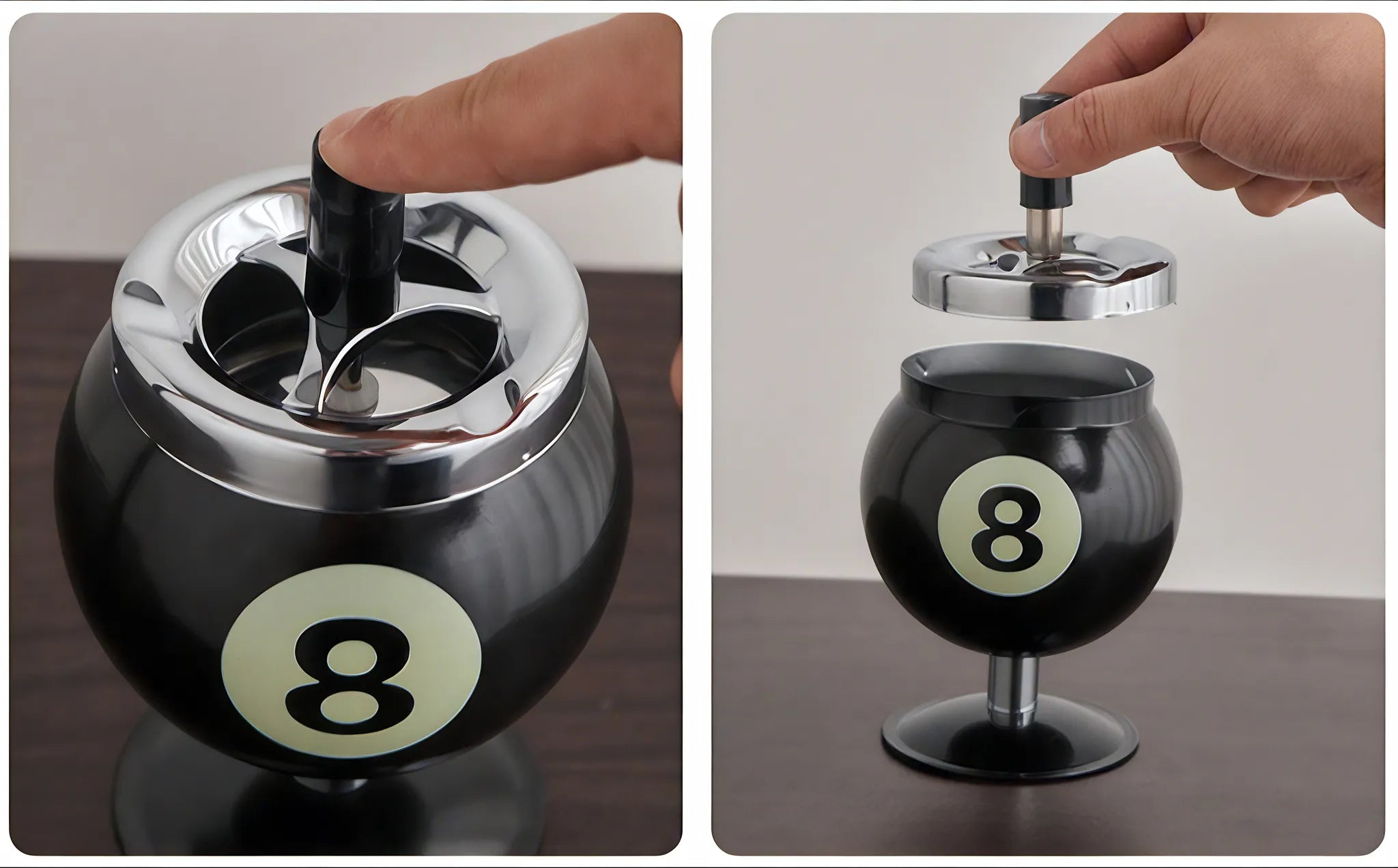 Billard Ball Retro Spin Dish – A Playful Accent for Any Space