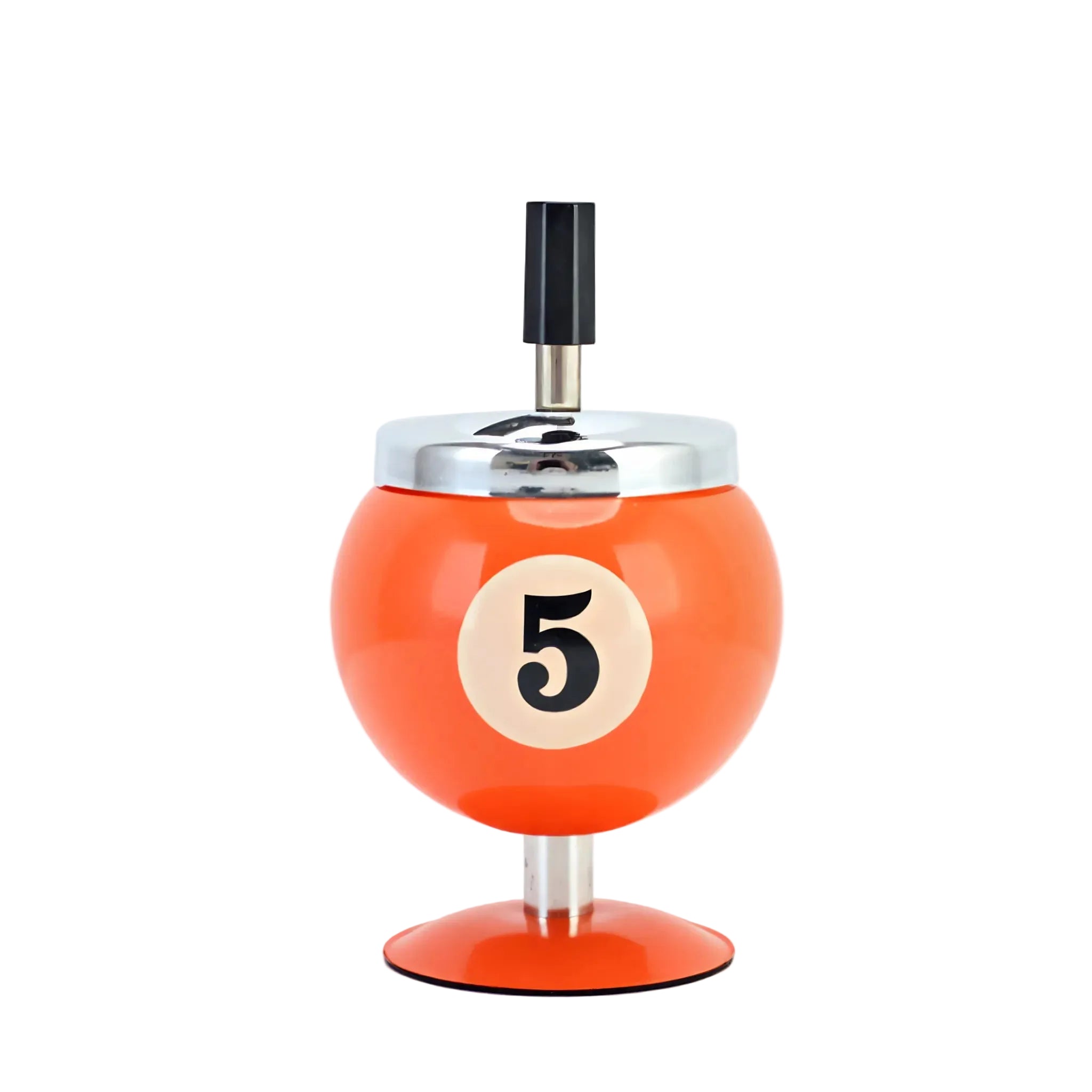Metal Billiards Ashtray | Contemporary Smoking Accessory