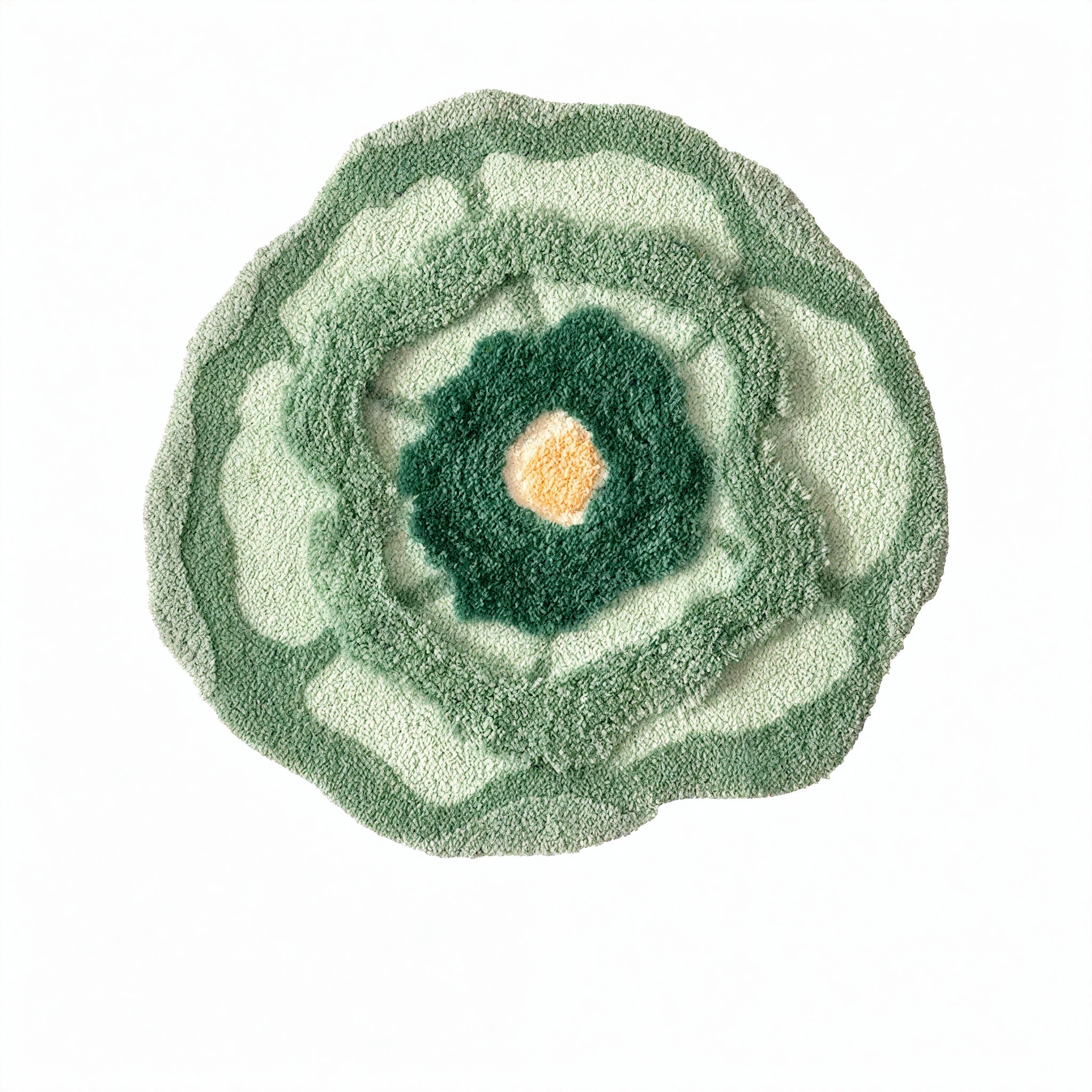 BLOSSOM HAVEN | Floral-Inspired Flocked Rug