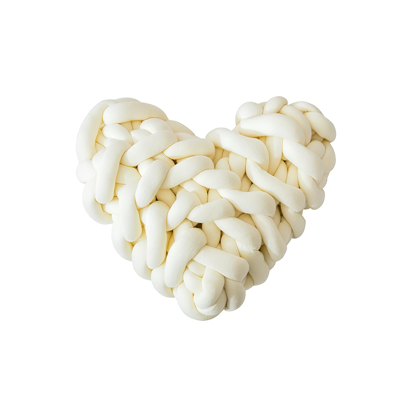 HEART-KNOT | Chunky Braided Love Cushion