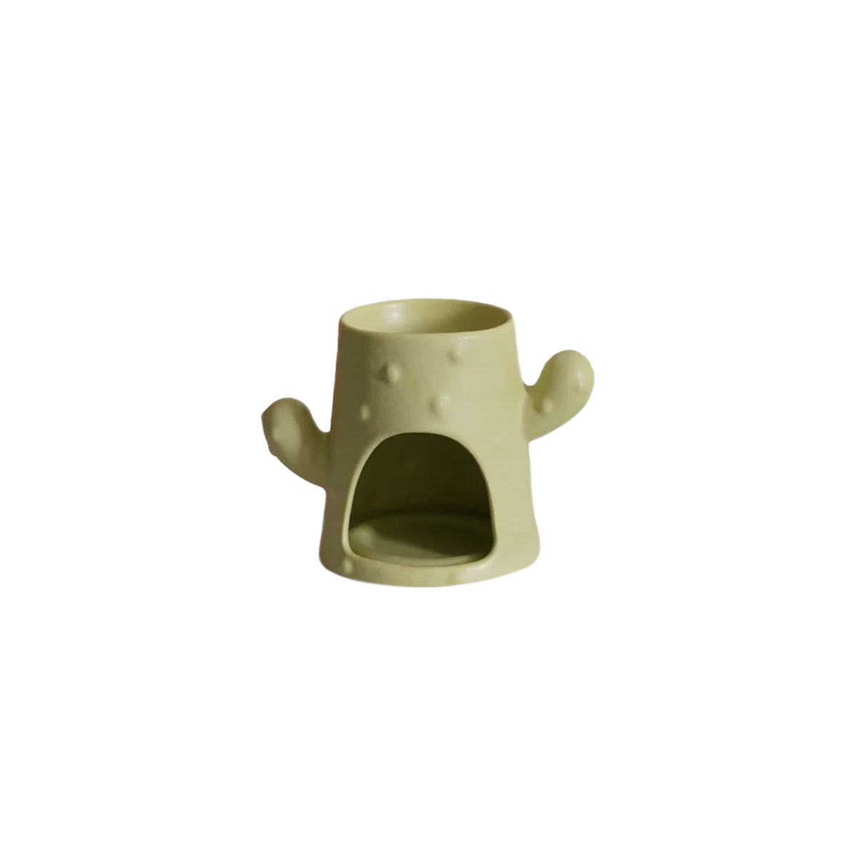 Ceramic Aromatherapy Furnace | Handcrafted Cactus Decor