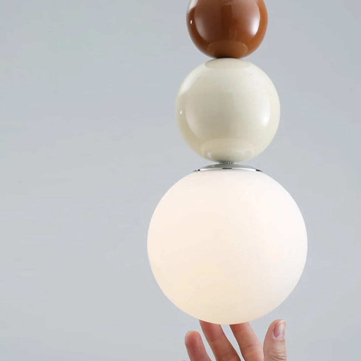 Macaron Ball Pendant – Contemporary Ceiling Light Fixture