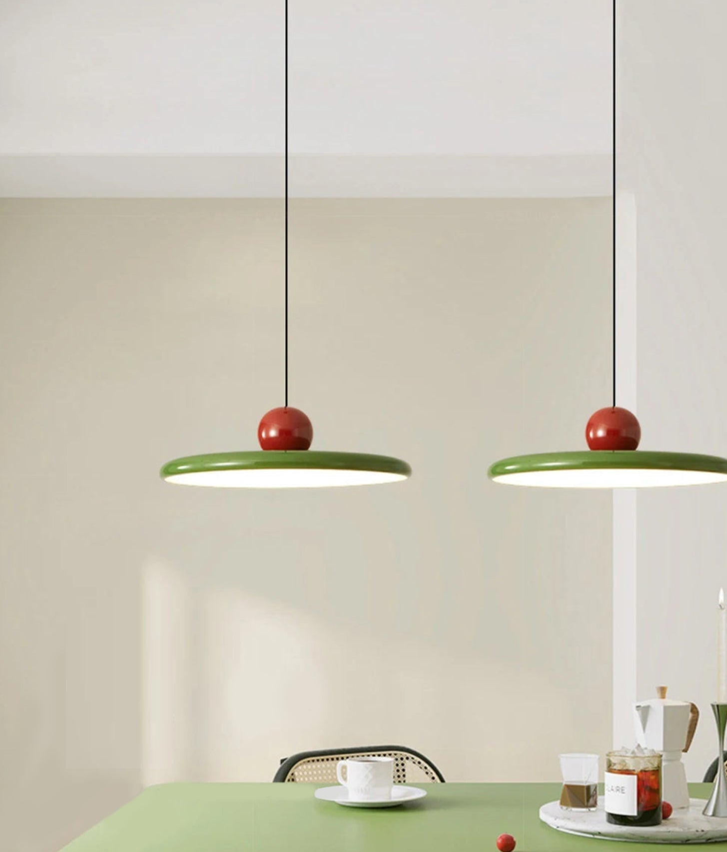 Nordic Pendant Light – Modern Ceiling Lamp with Adjustable Cord