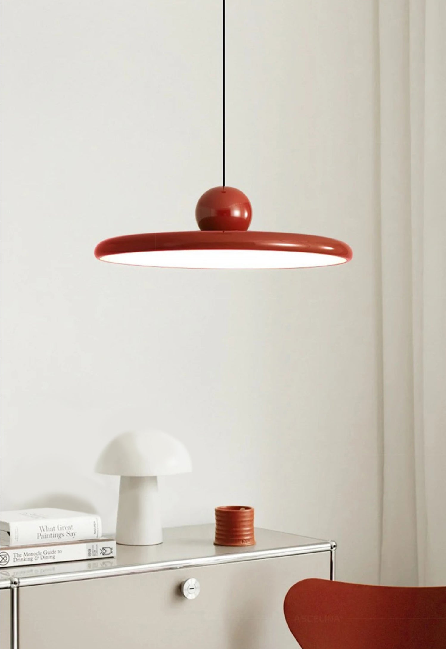 Nordic Pendant Light – Modern Ceiling Lamp with Adjustable Cord