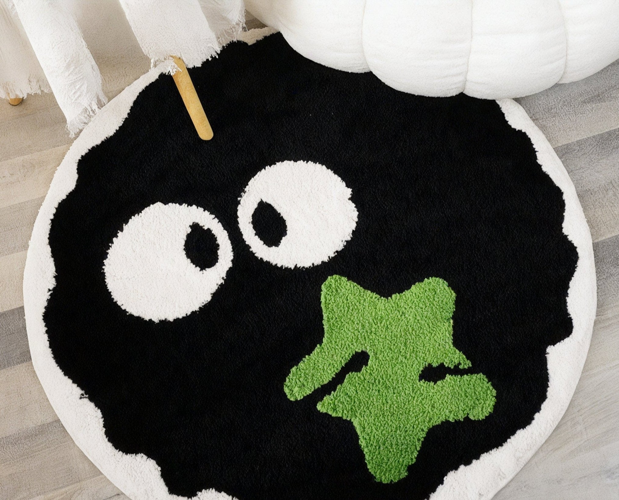 COAL BALL | Cartoon Chic Accent Rug