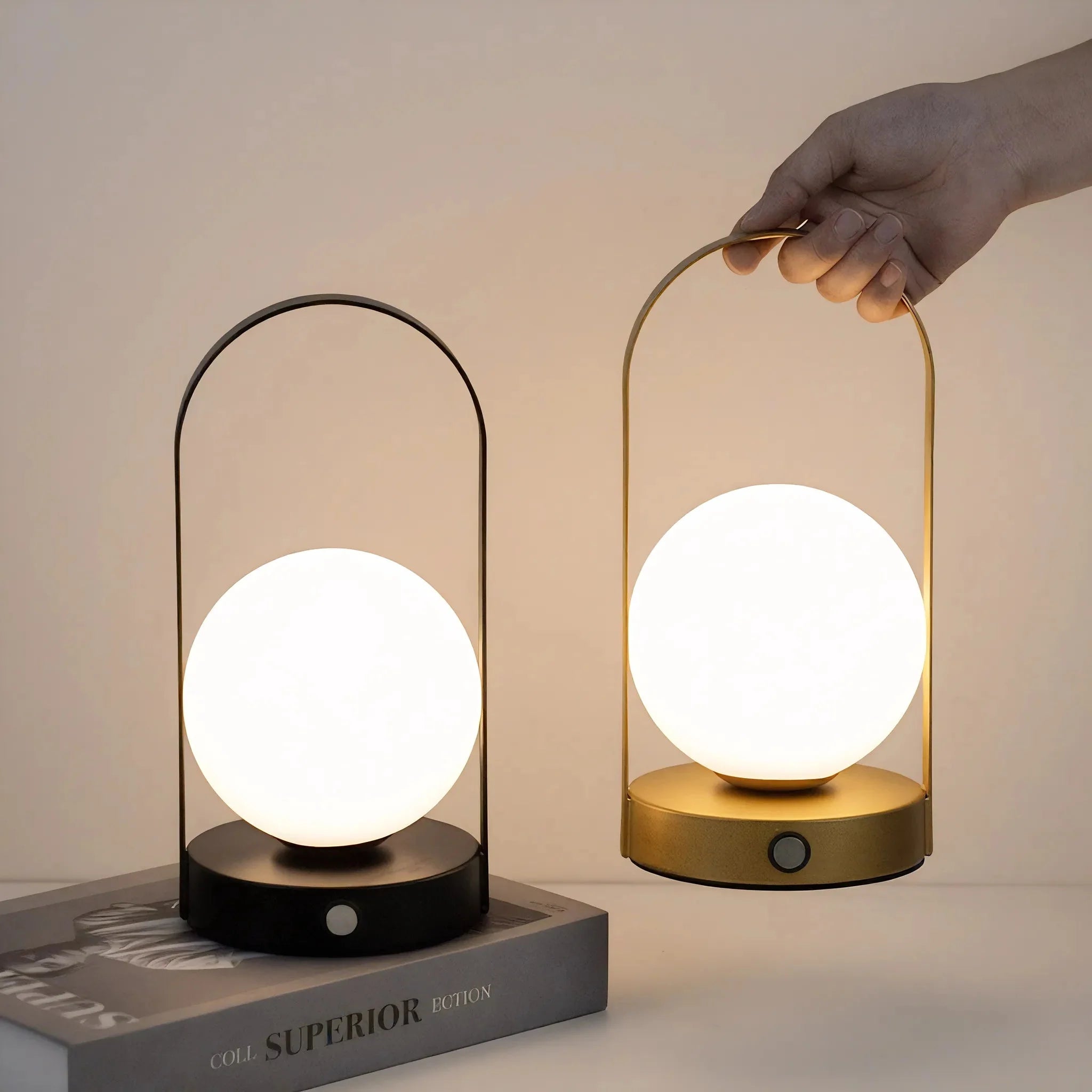 ORB-LUMINAIRE | Tri-Tone Celestial Lantern
