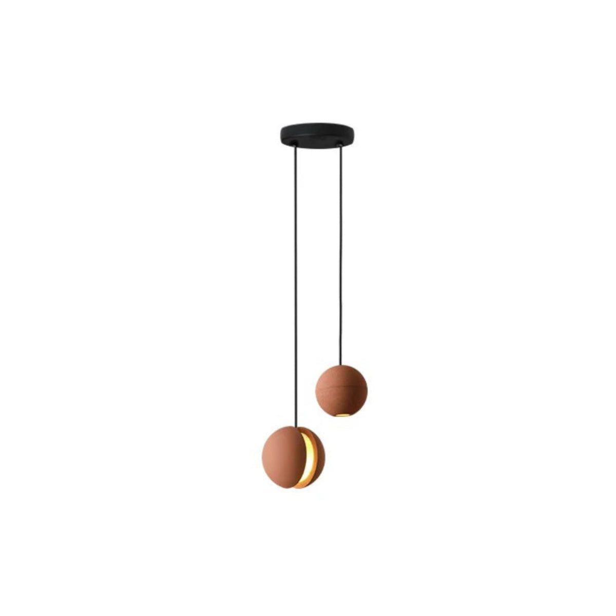 Cement Ceiling Light - Moon & Planet Ball Pendant
