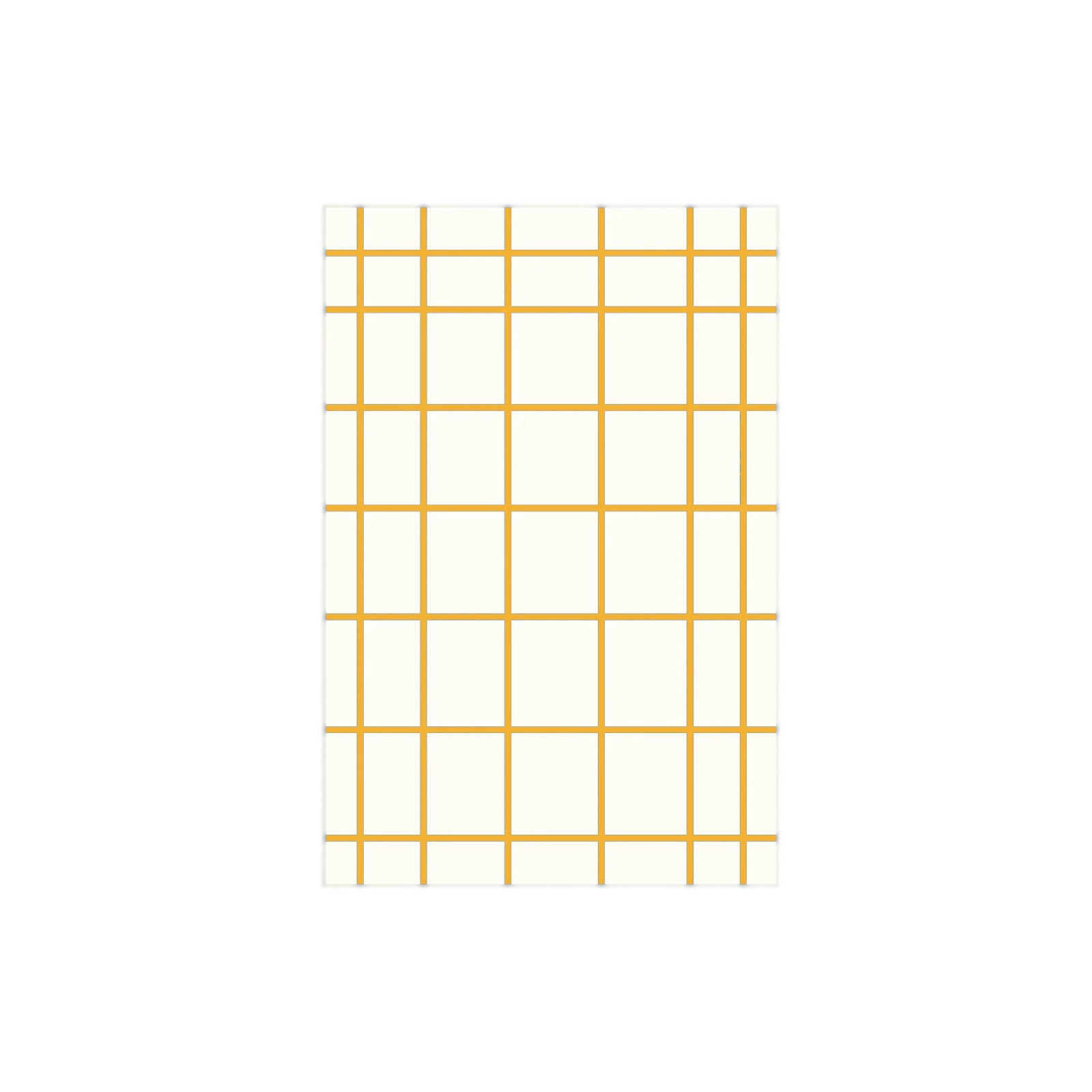 Plaid Area Rug - Colorful Irregular Pattern Carpet