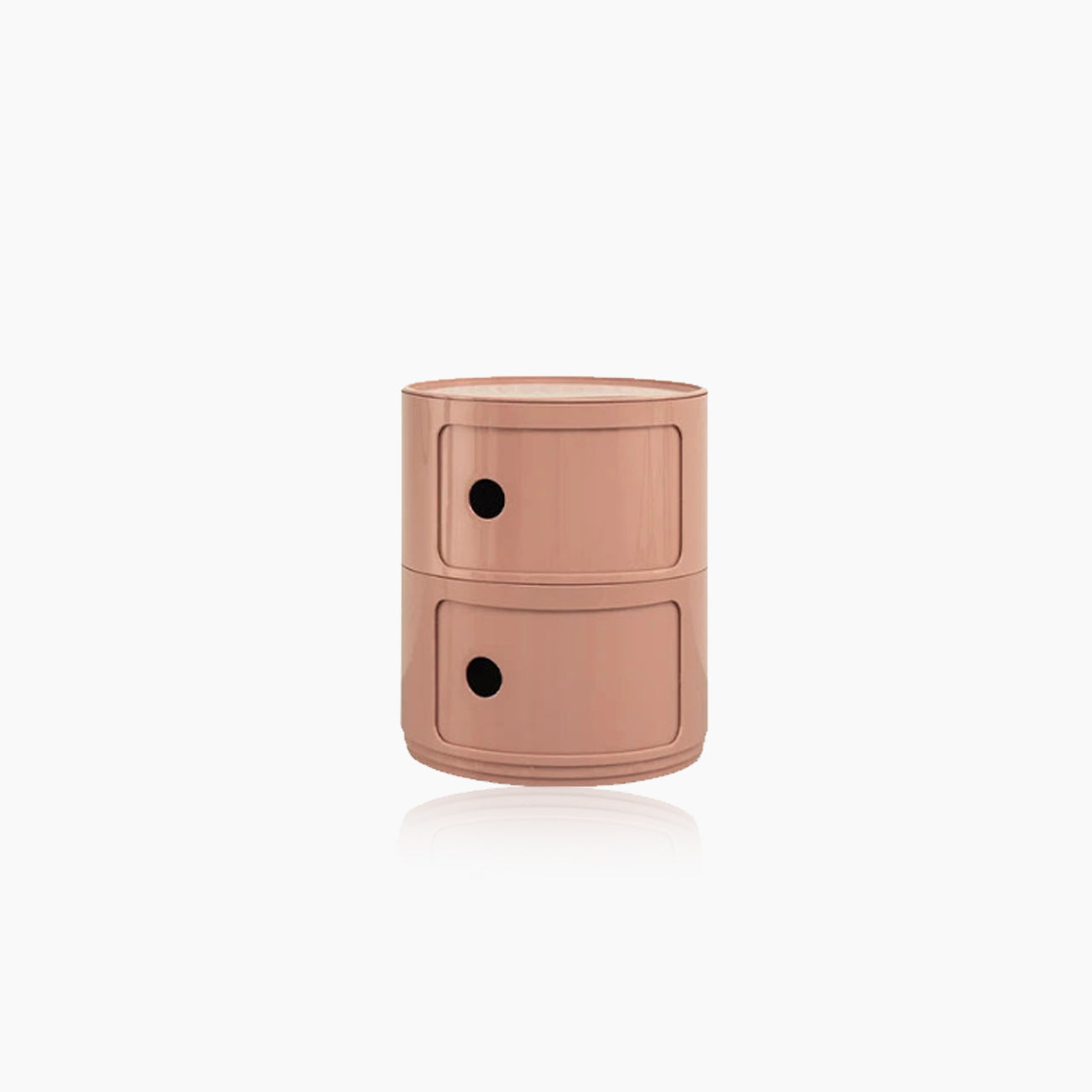 Barrel Storage Side Table - Colorful Chest Drawers Compact Storage
