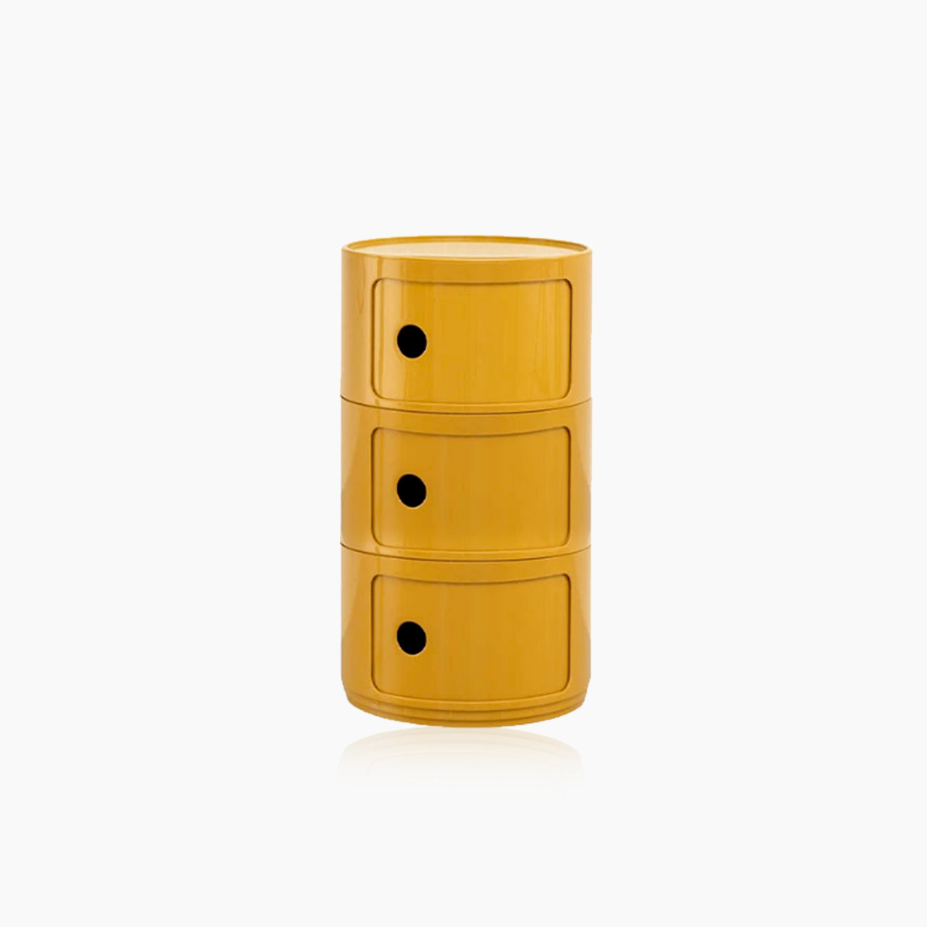 Barrel Storage Side Table - Colorful Chest Drawers Compact Storage
