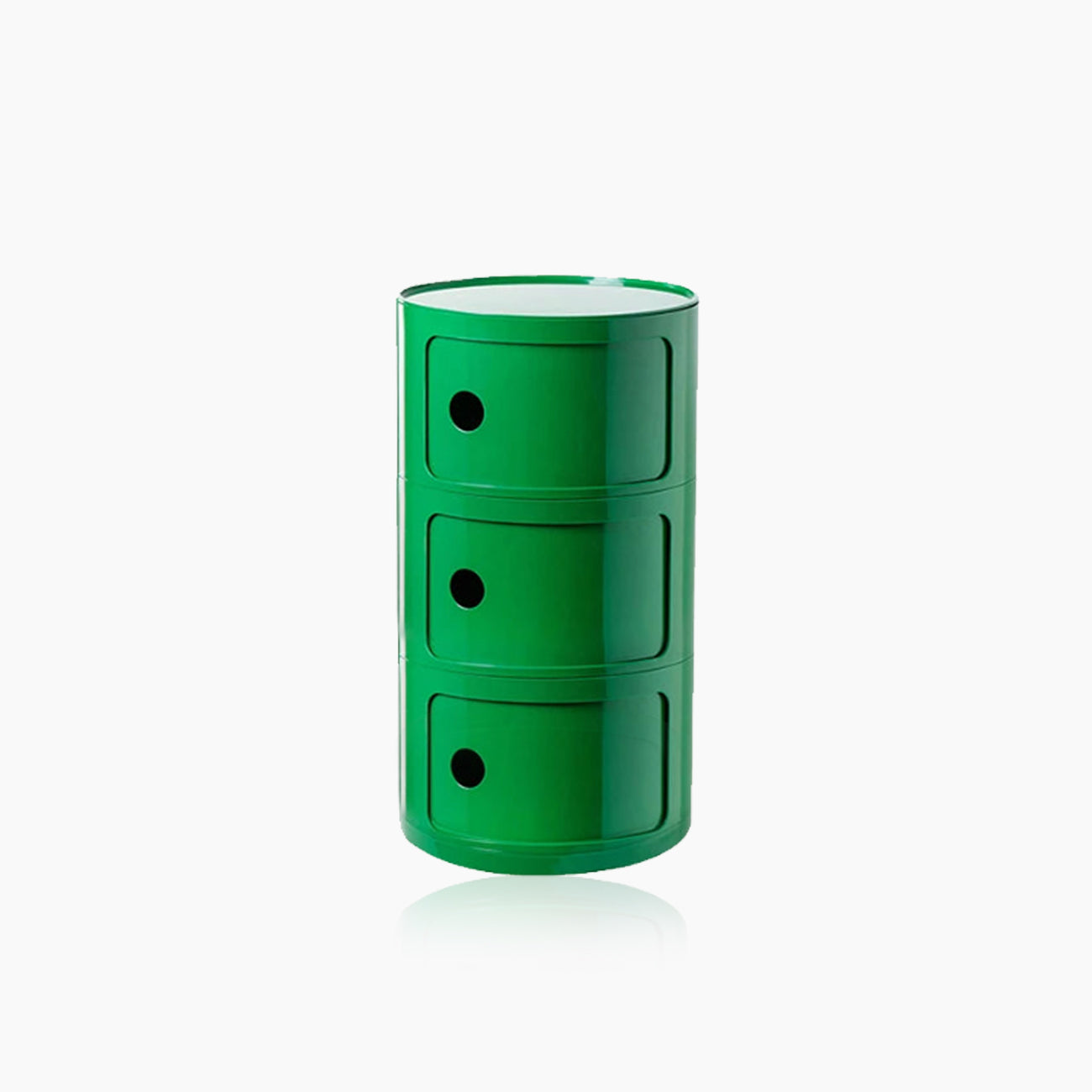 Barrel Storage Side Table - Colorful Chest Drawers Compact Storage