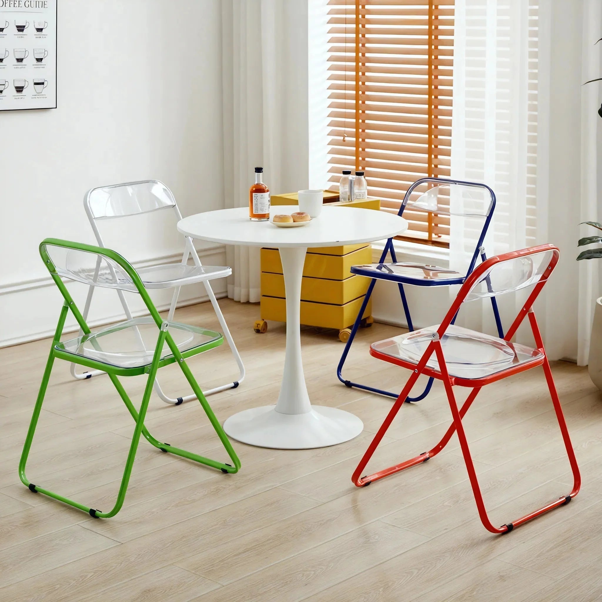 CRYSTAL POP | The Transparent Foldable Chair