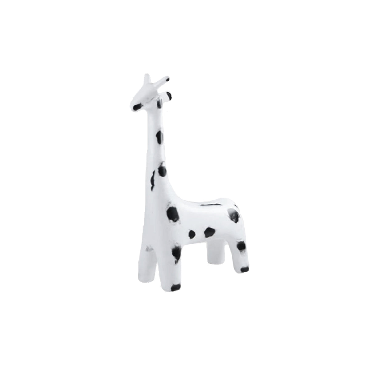 Giraffe Stool Ottoman - Retro Style Fabric Seat