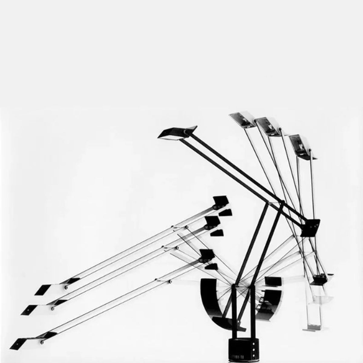 Industrial Crane Table Lamp – Adjustable Danish Metal Light