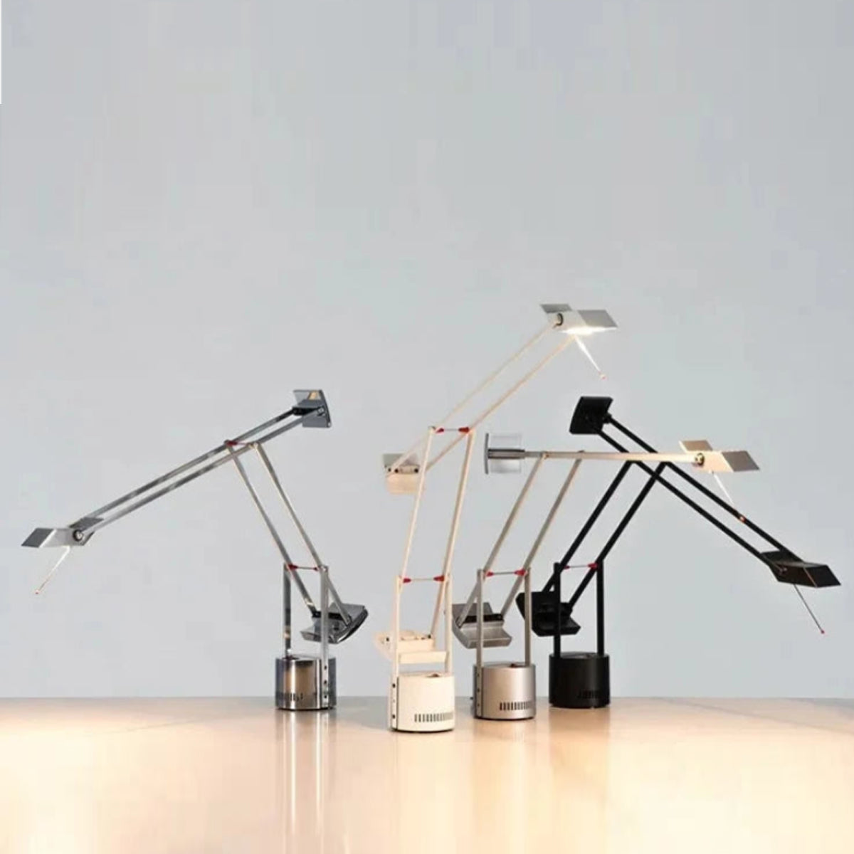 Industrial Crane Table Lamp – Adjustable Danish Metal Light