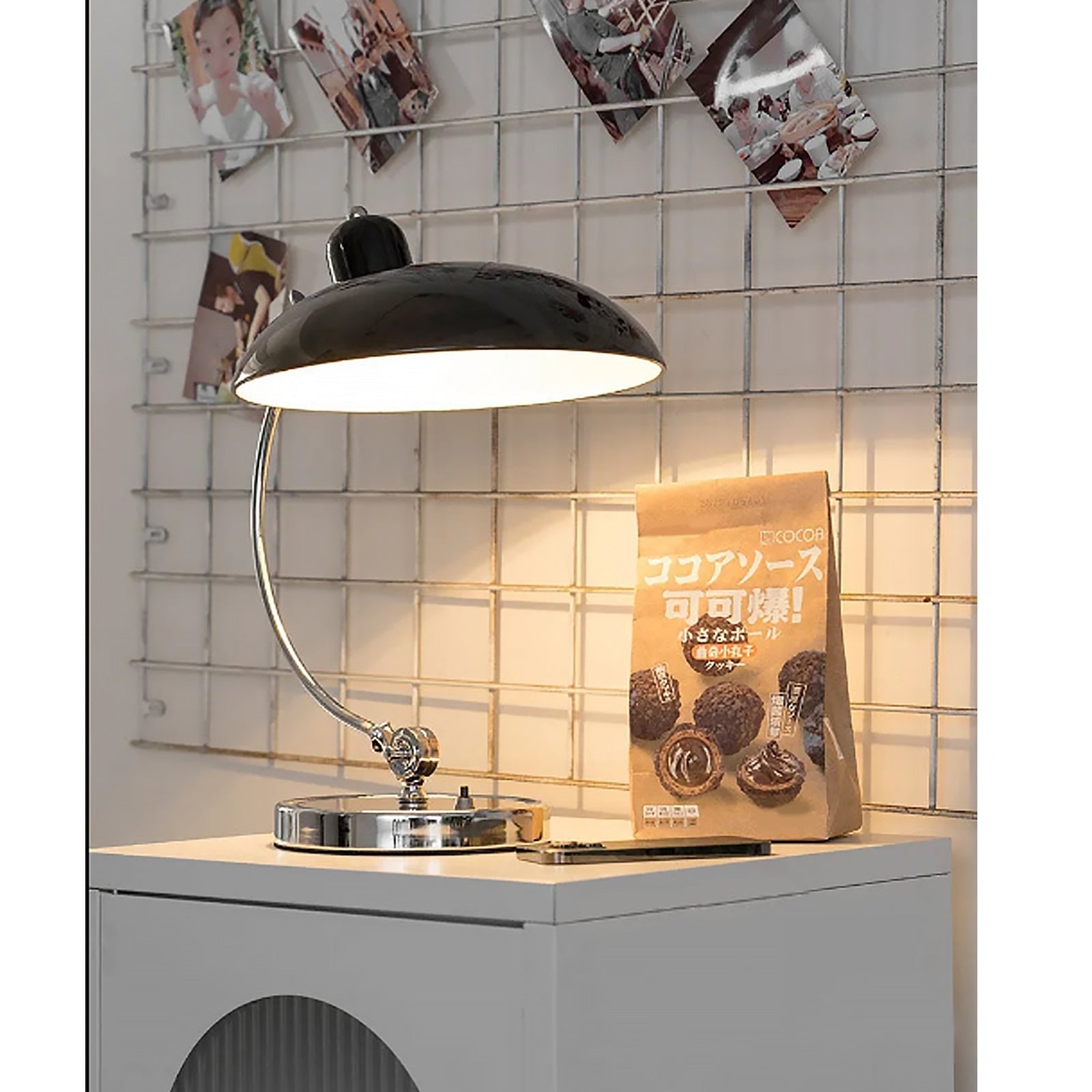 Industrial Table Lamp - Japanese Luxury Dimmable Metal Desk Light