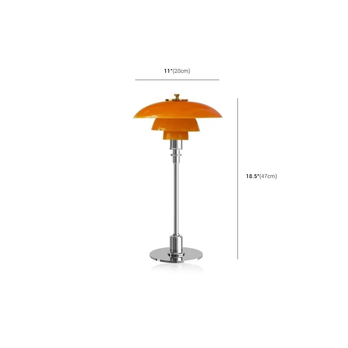 Layered Led Table Lamp | Modern Desk Light with E27 Bulbs
