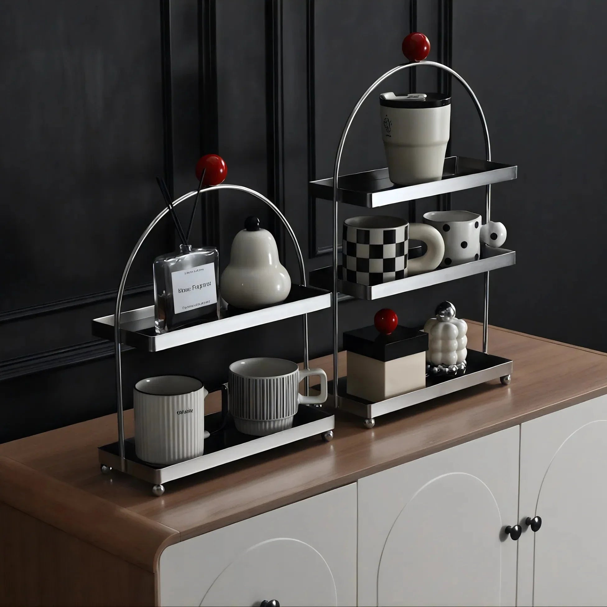 ARCH-LUXE | Stainless Steel Storage Rack
