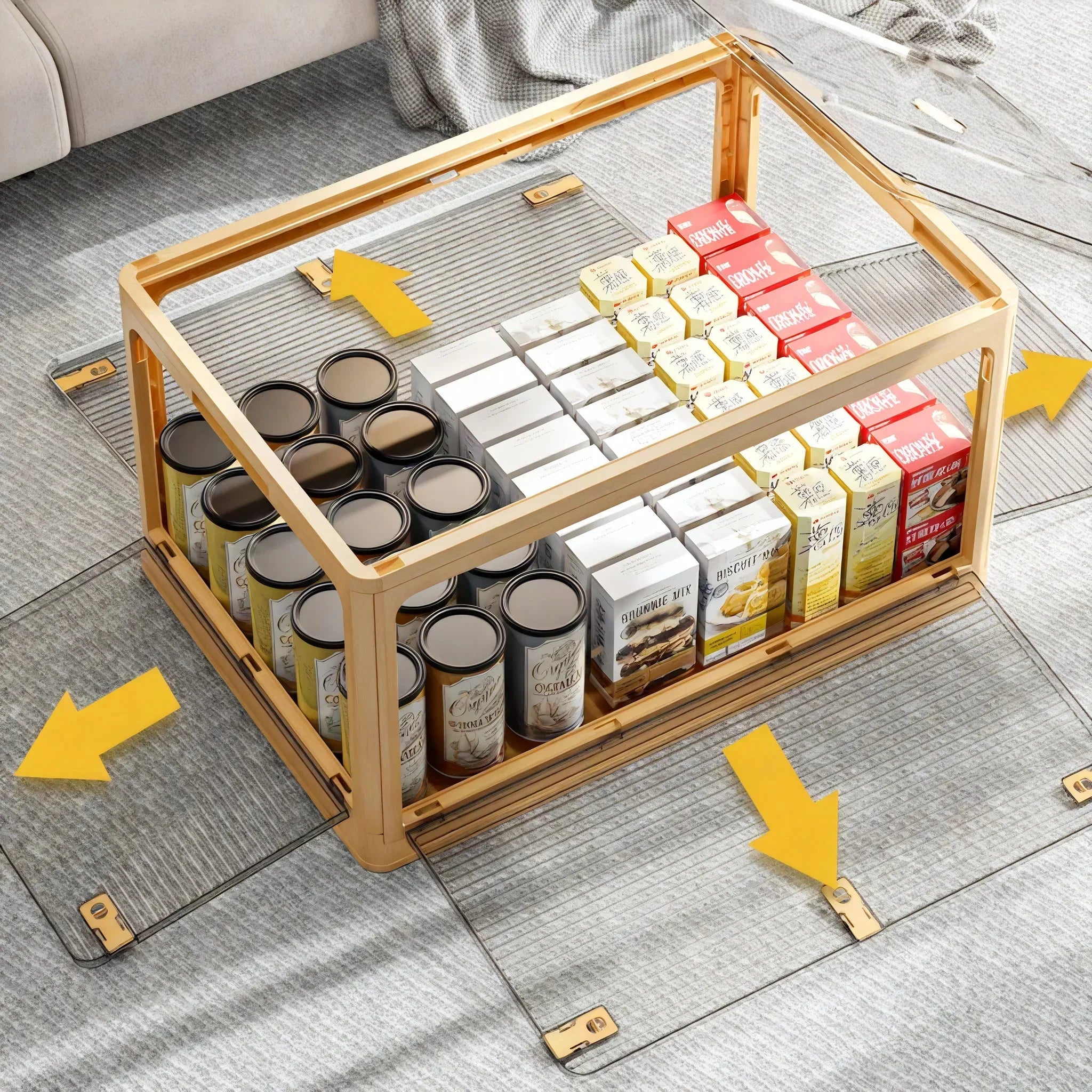 STRIPE-FLOW | Foldable Multi-Access Organizer