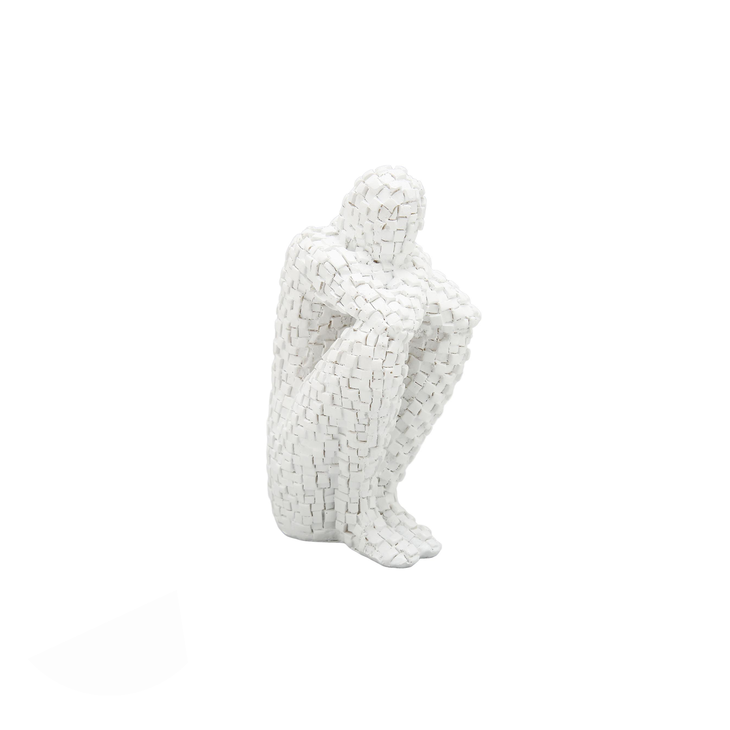 THINKER-MOSAIC | Reflective Mosaic Thinker Statue
