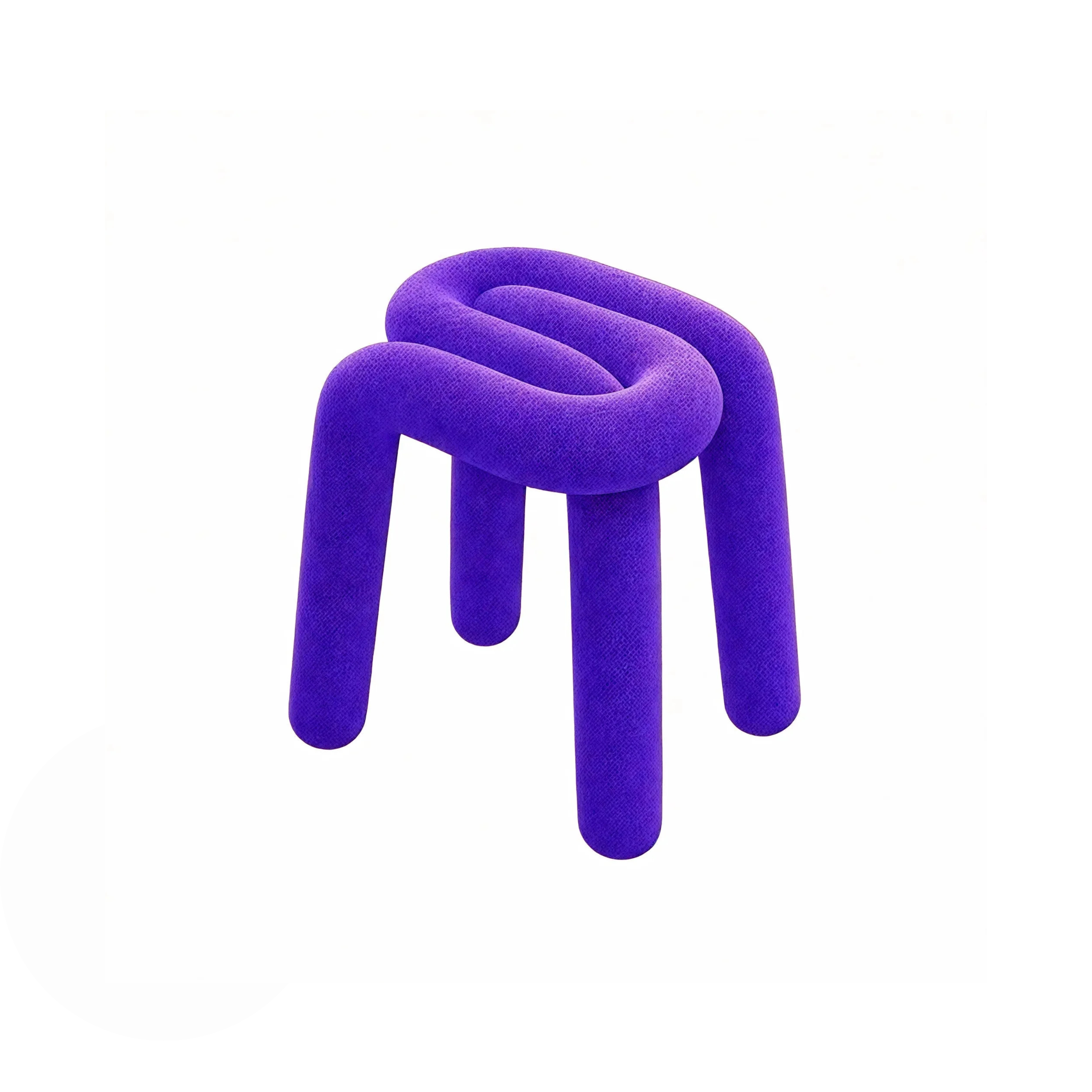 FUNKY FORM | The Bold Bouclé Loop Stool