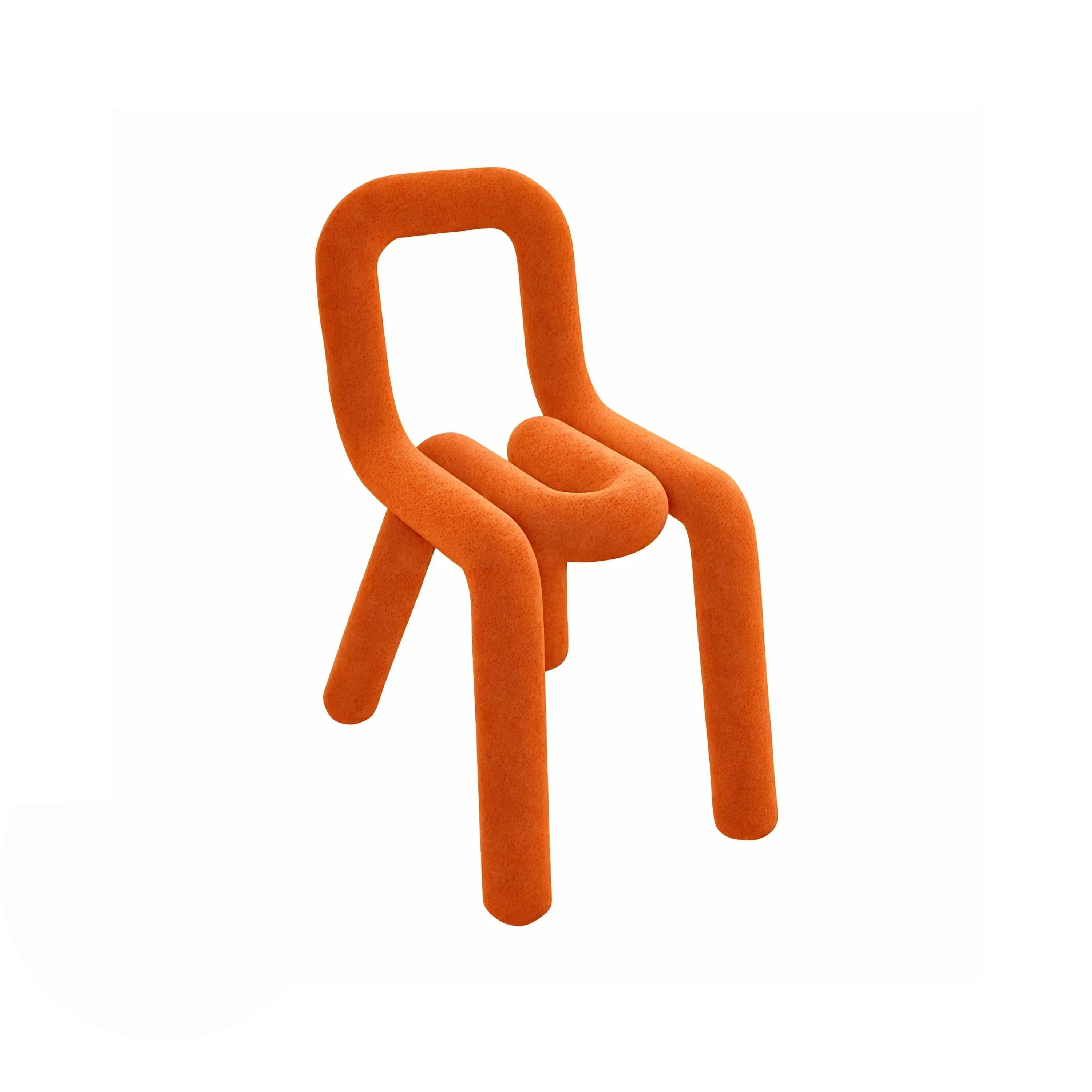 FUNKY FORM | The Sculptural Bouclé Loop Chair