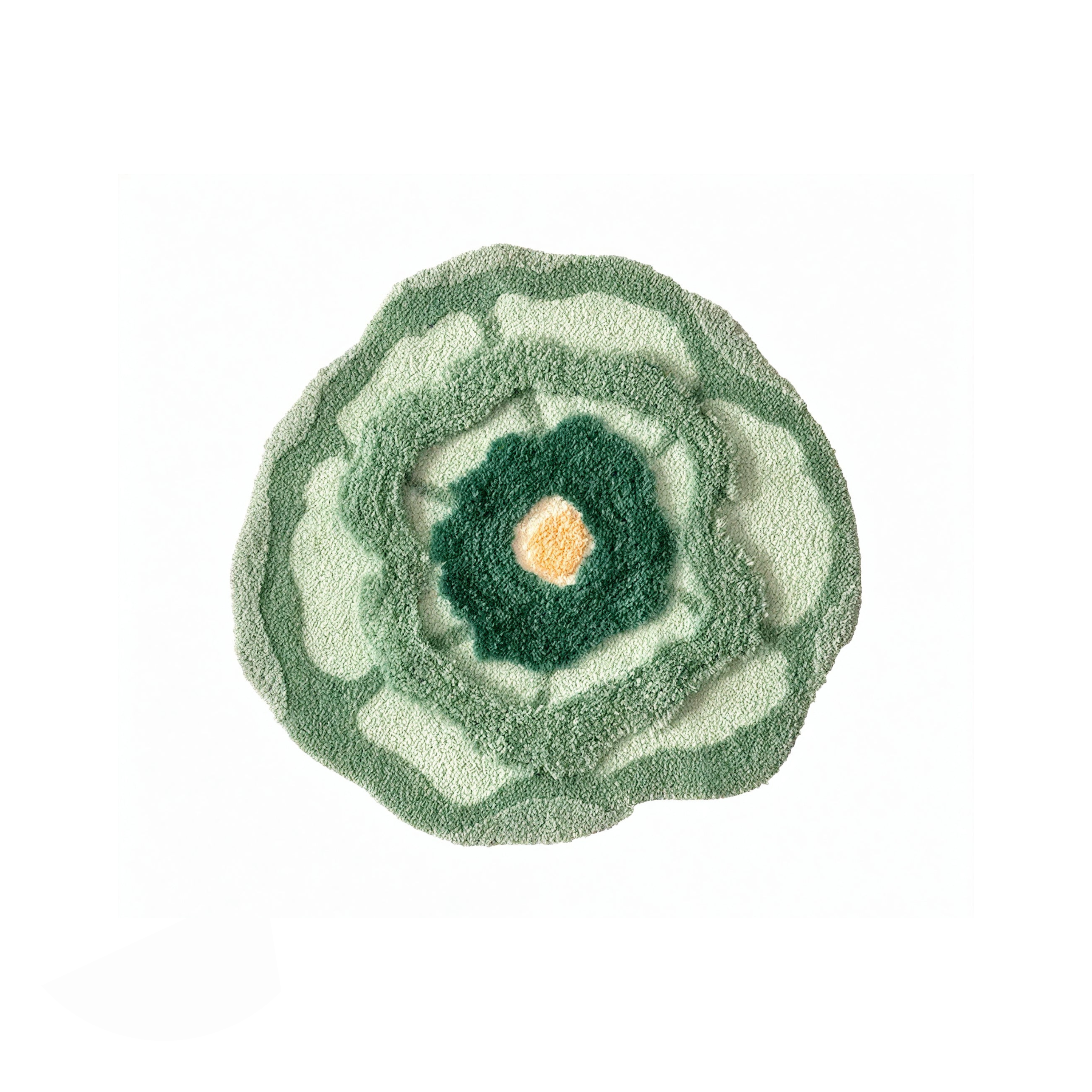 BLOSSOM HAVEN | Floral-Inspired Flocked Rug