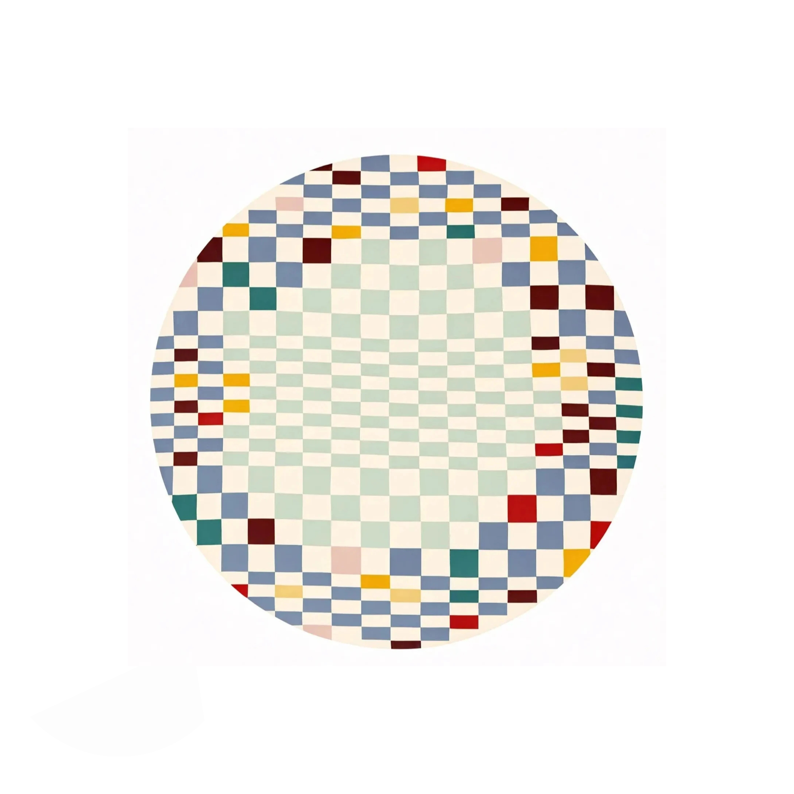 PIXEL HARMONY | Abstract Nordic Wool Rug