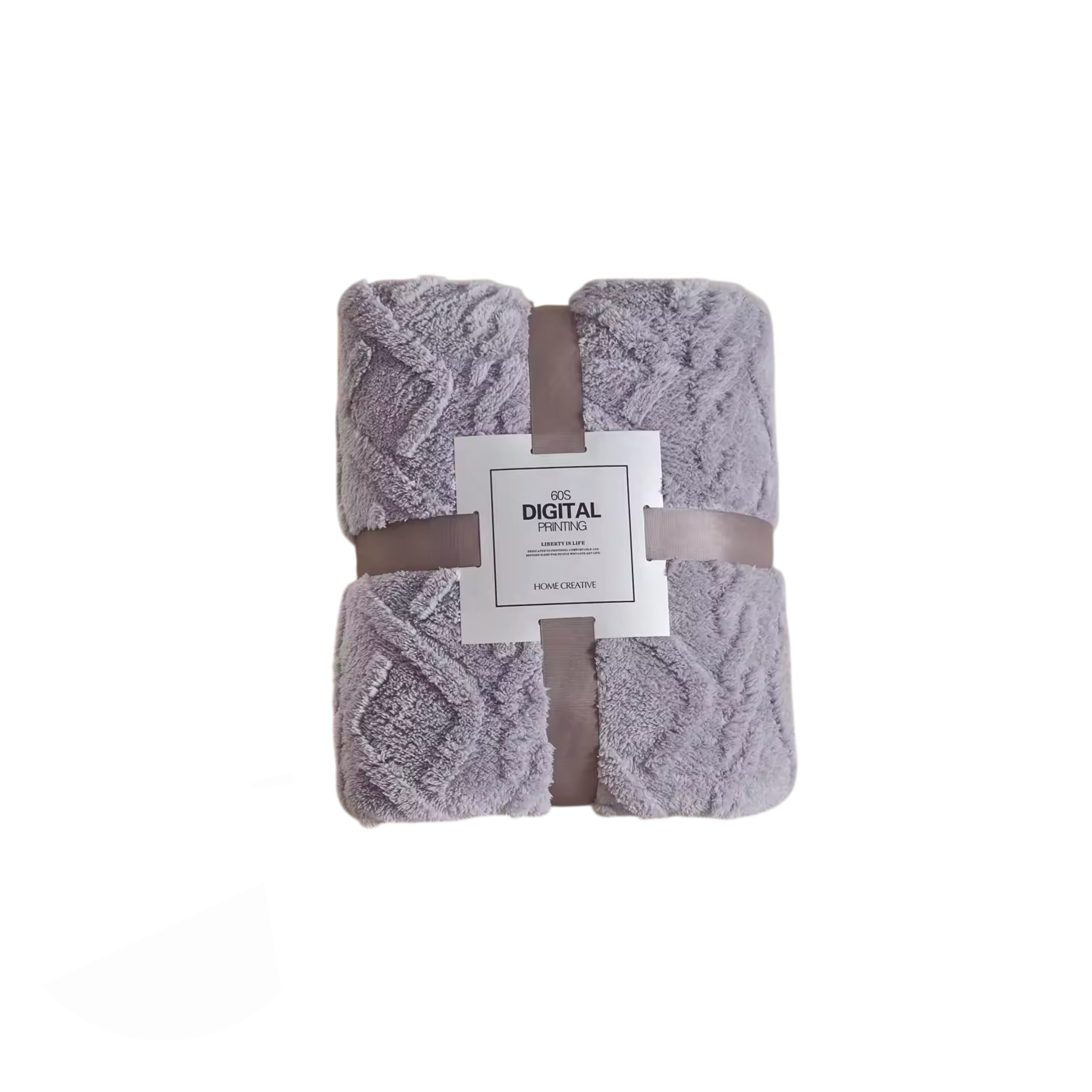 TAFFU-VELVET | Dual-Sided Lamb Wool & Flannel Throw