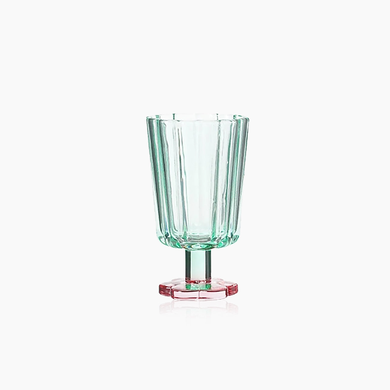 Flower Base Tall Glass - 300ml Borosilicate Dessert Cup