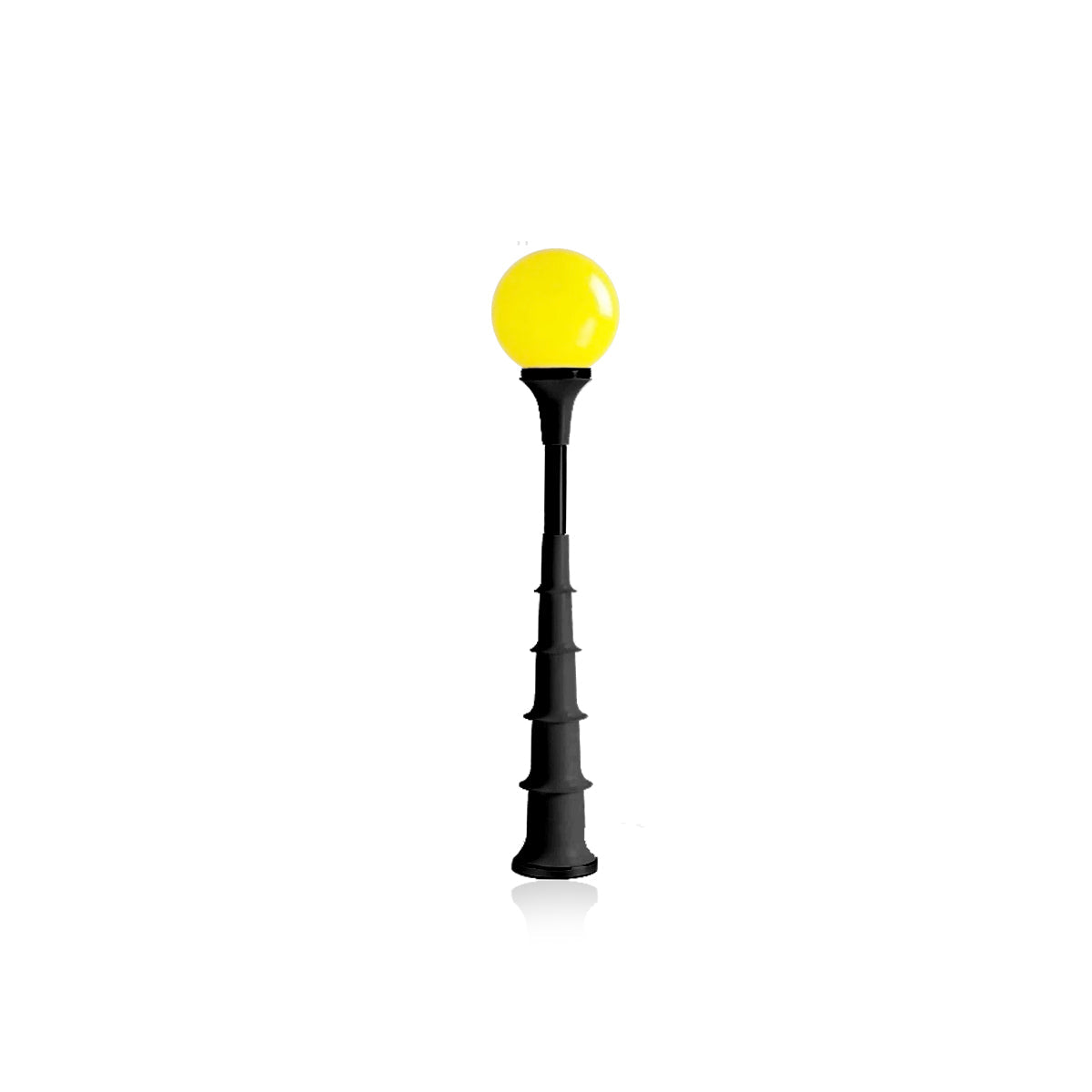 Retro Ball Floor Lamp | 90s French Design, Corded Light